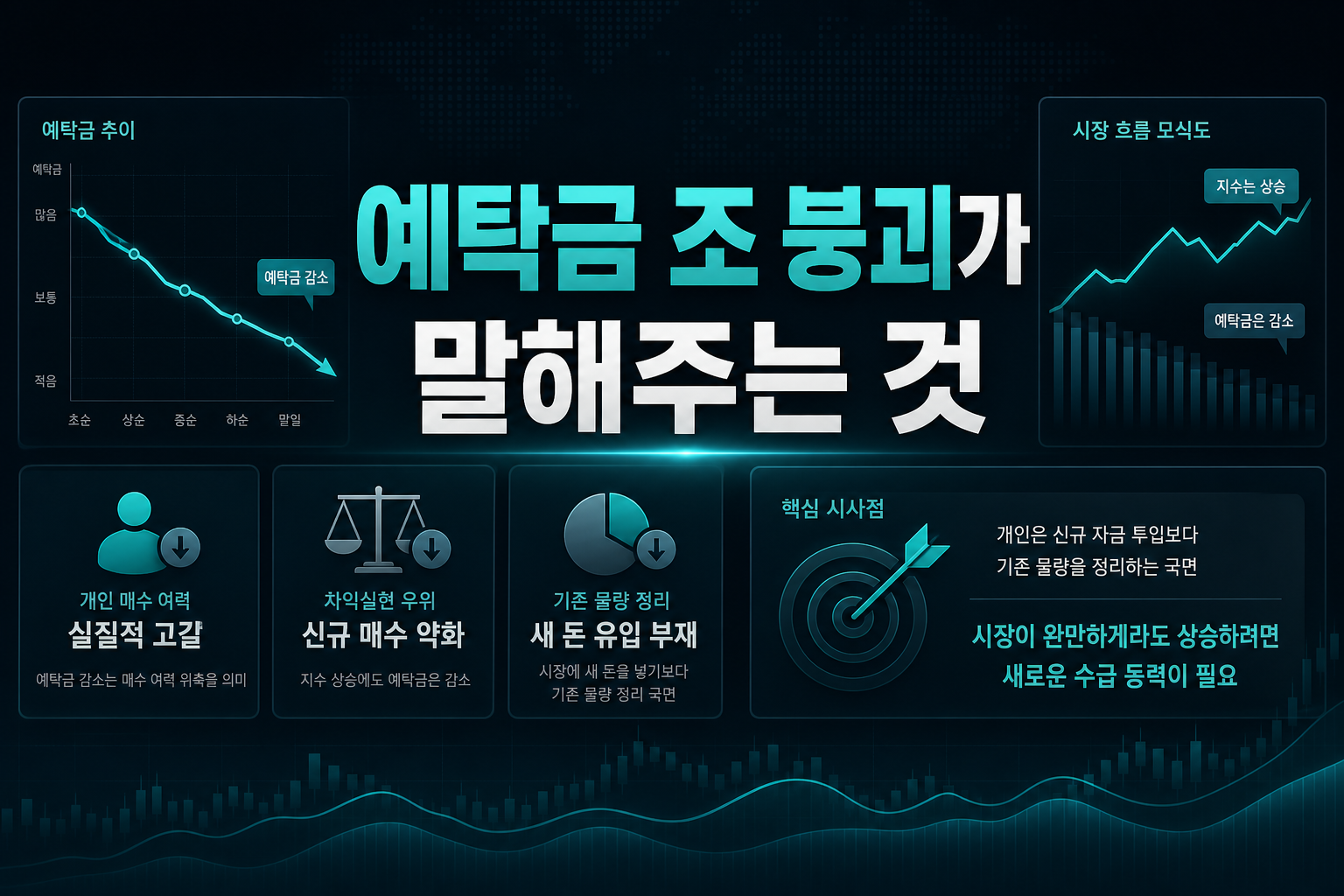 예탁금 100조 붕괴가 말해주는 것