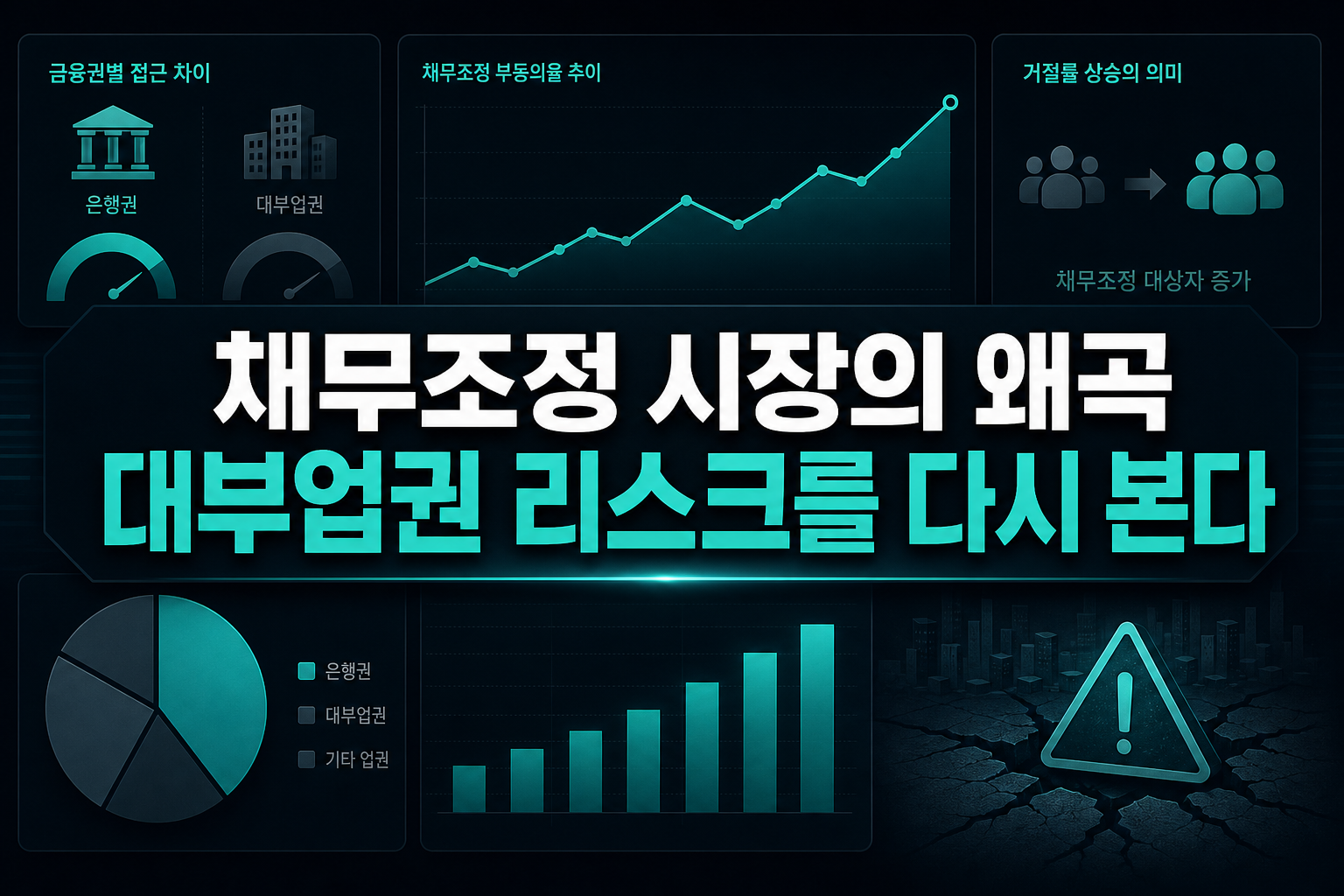 채무조정 시장의 왜곡, 대부업권 리스크를 다시 본다