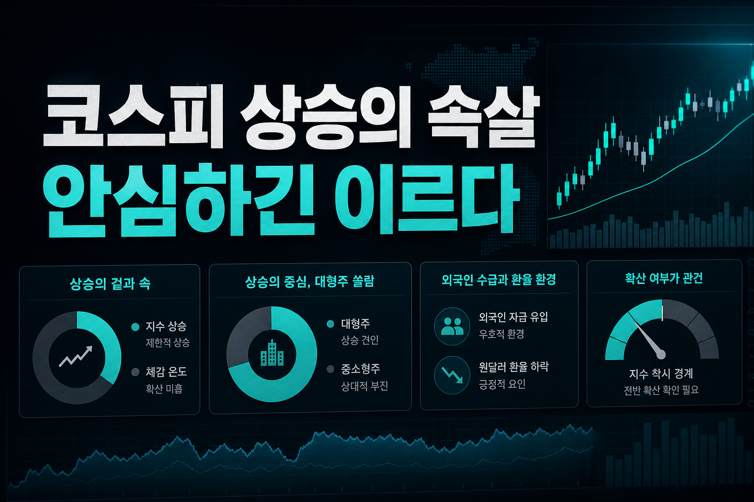 코스피 상승의 속살, 안심하긴 이르다