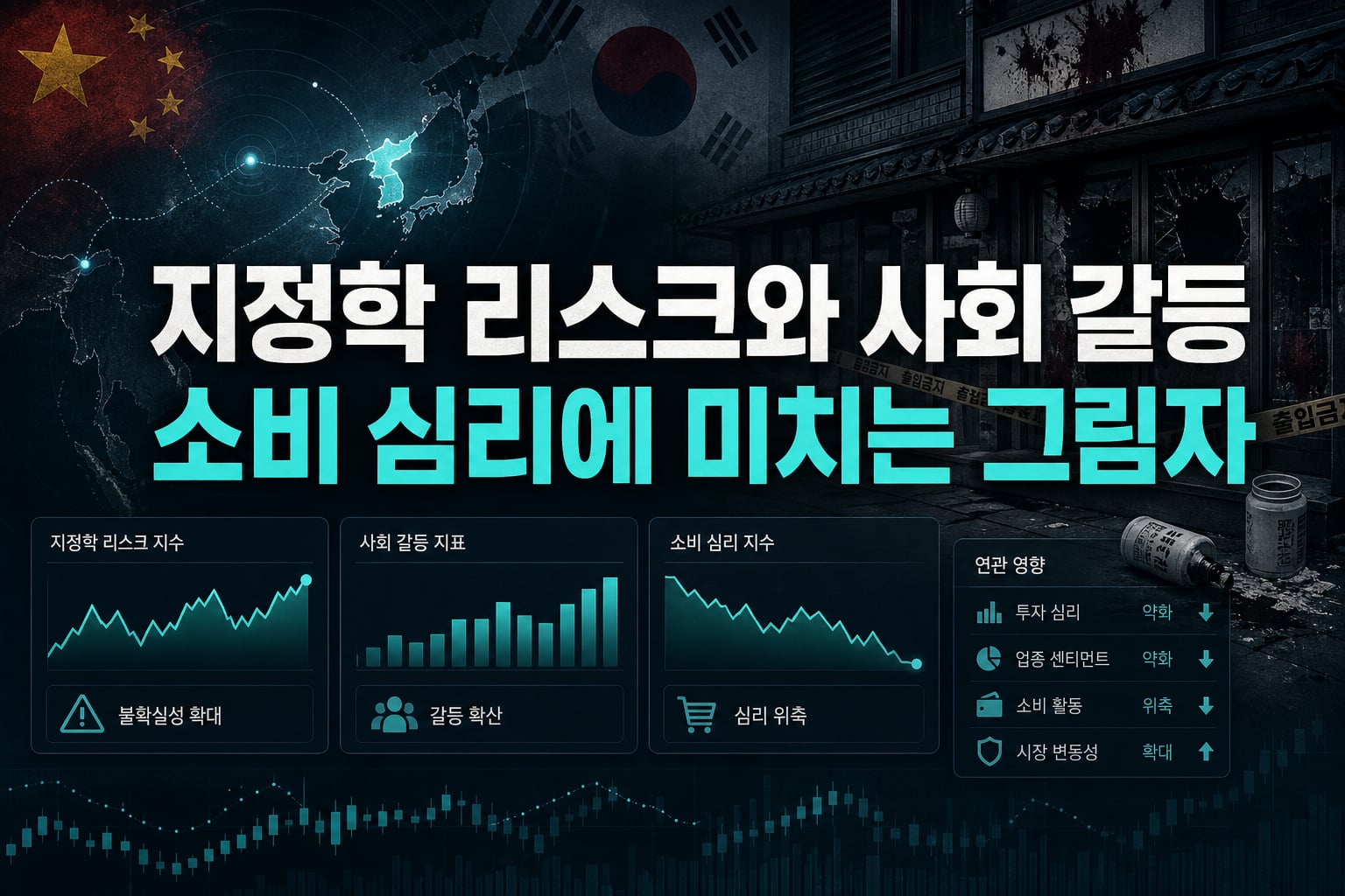 지정학 리스크와 사회 갈등, 소비 심리에 미치는 그림자