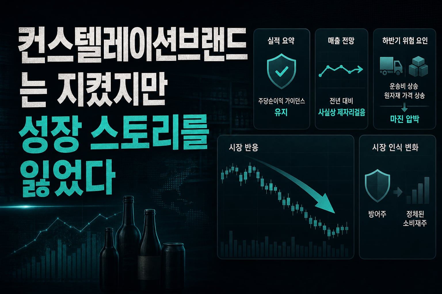 컨스텔레이션브랜드, EPS는 지켰지만 성장 스토리를 잃었다