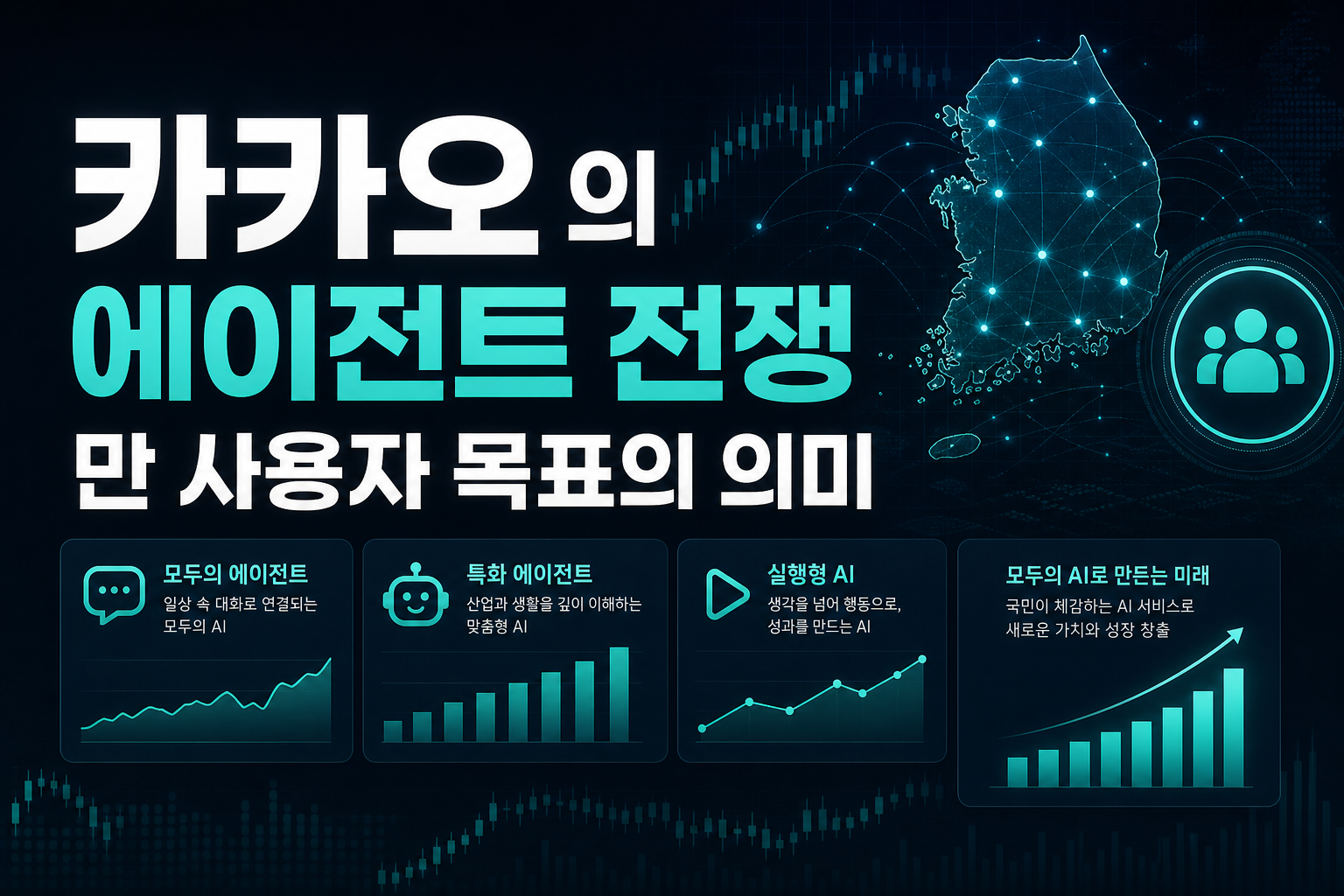 SKT·카카오·KT의 AI 에이전트 전쟁, 500만 사용자 목표의 의미