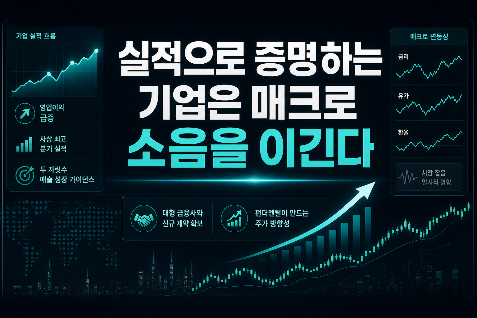 실적으로 증명하는 기업은 매크로 소음을 이긴다