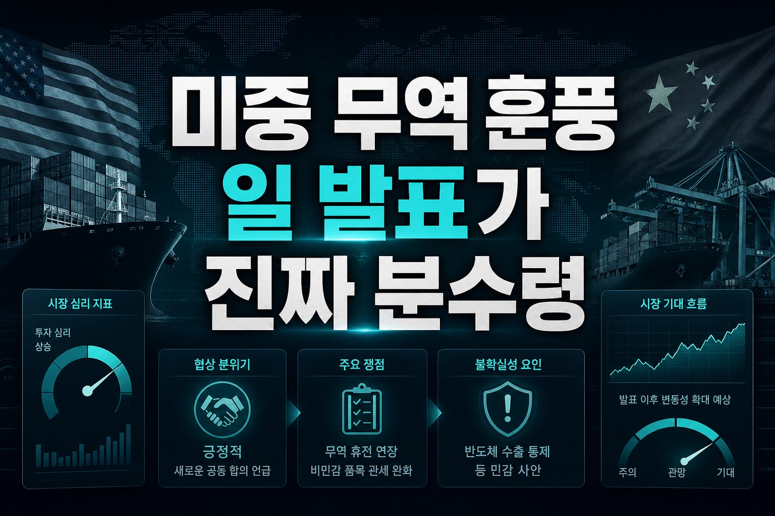 미중 무역 훈풍, 28일 발표가 진짜 분수령