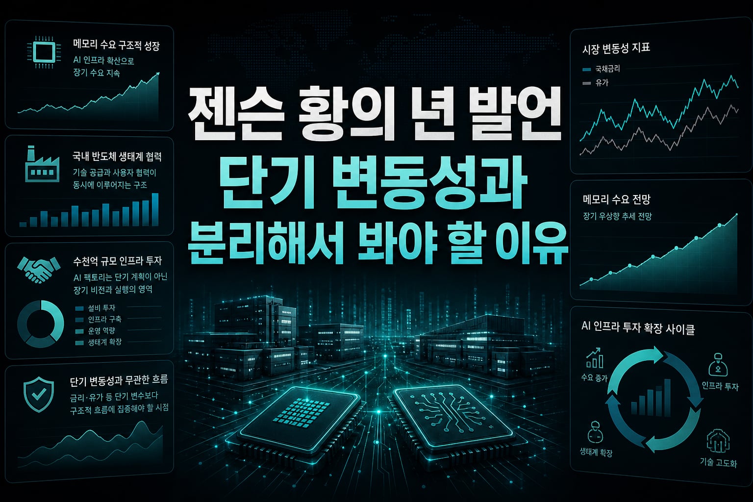 젠슨 황의 33년 발언, 단기 변동성과 분리해서 봐야 할 이유