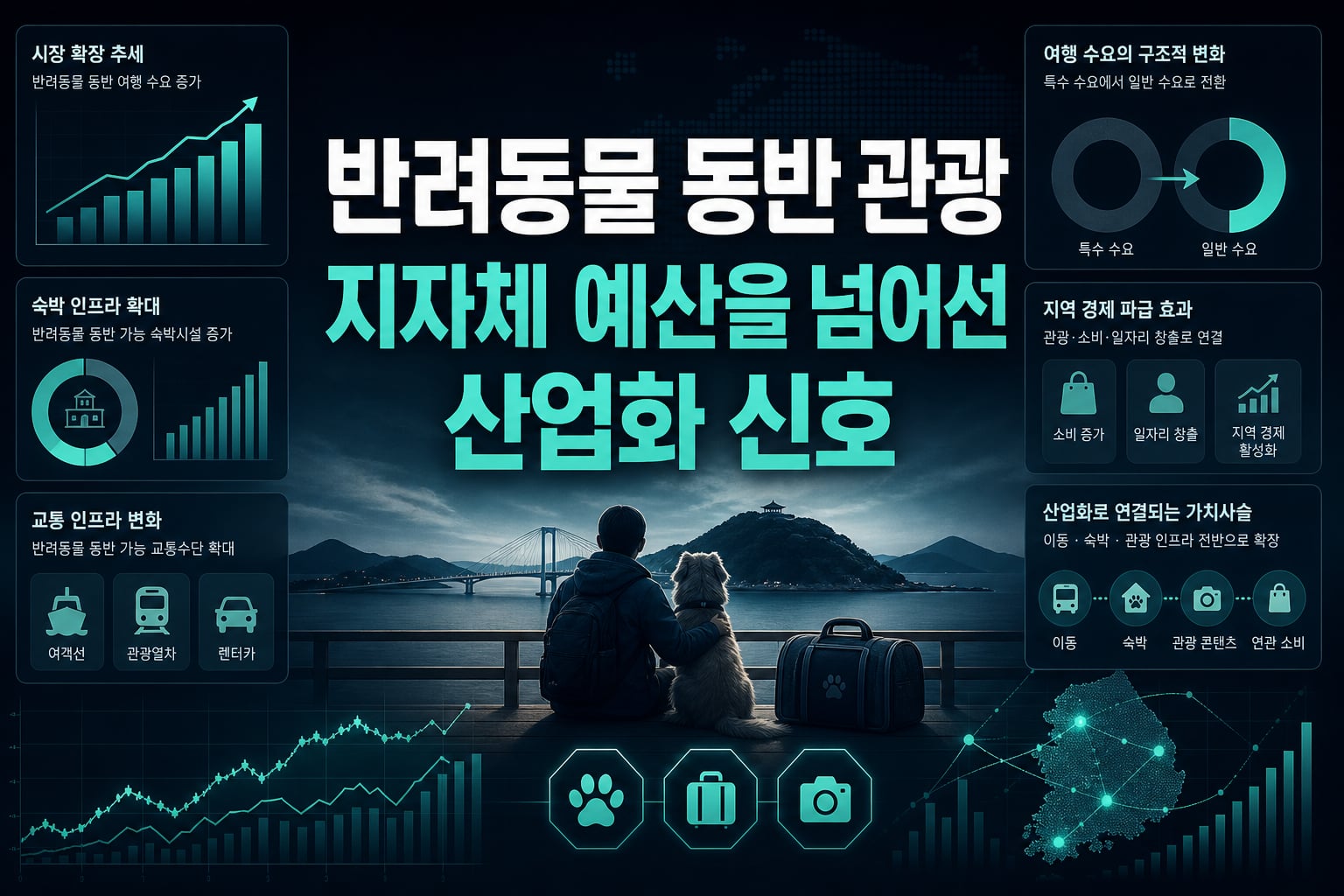 반려동물 동반 관광, 지자체 예산을 넘어선 산업화 신호