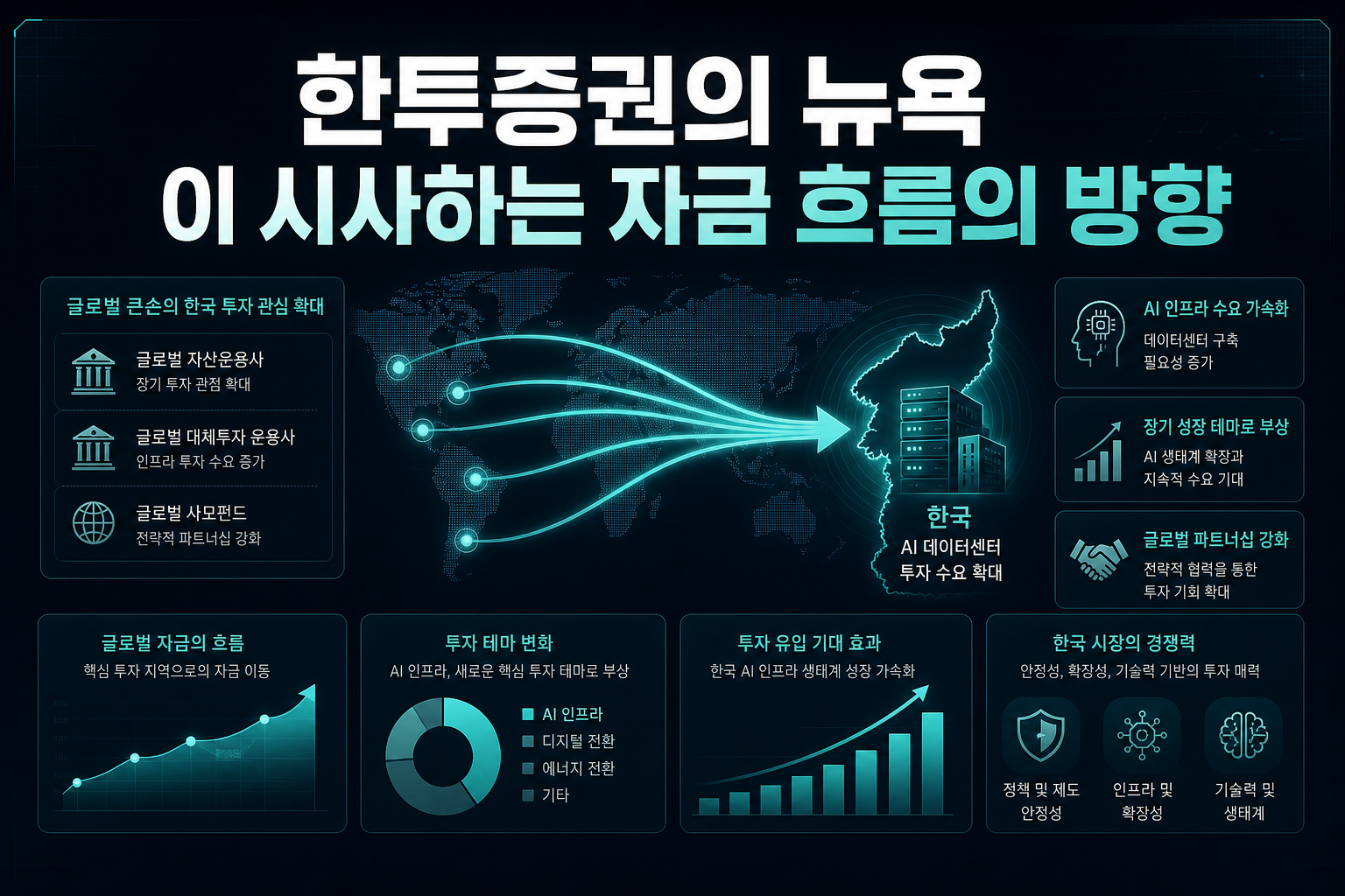 한투증권의 뉴욕IR이 시사하는 자금 흐름의 방향