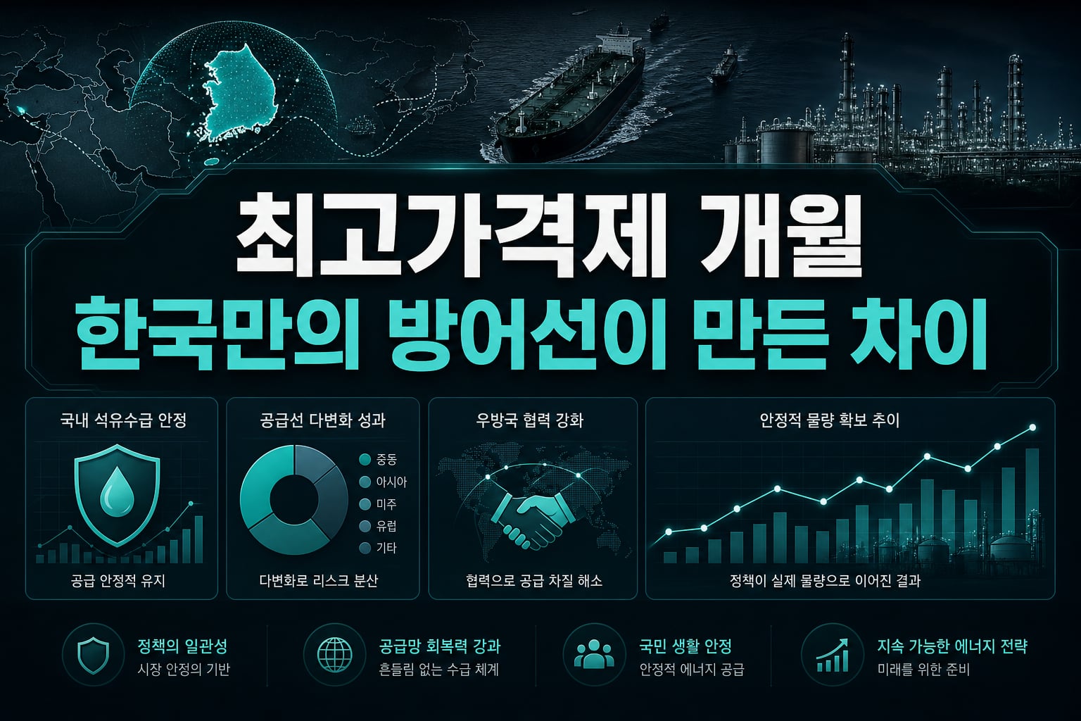 최고가격제 6개월, 한국만의 방어선이 만든 차이
