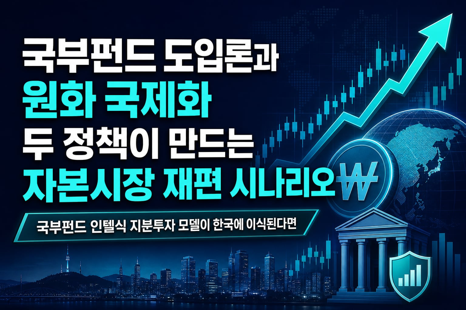 국부펀드 도입론과 원화 국제화, 두 정책이 만드는 자본시장 재편 시나리오
