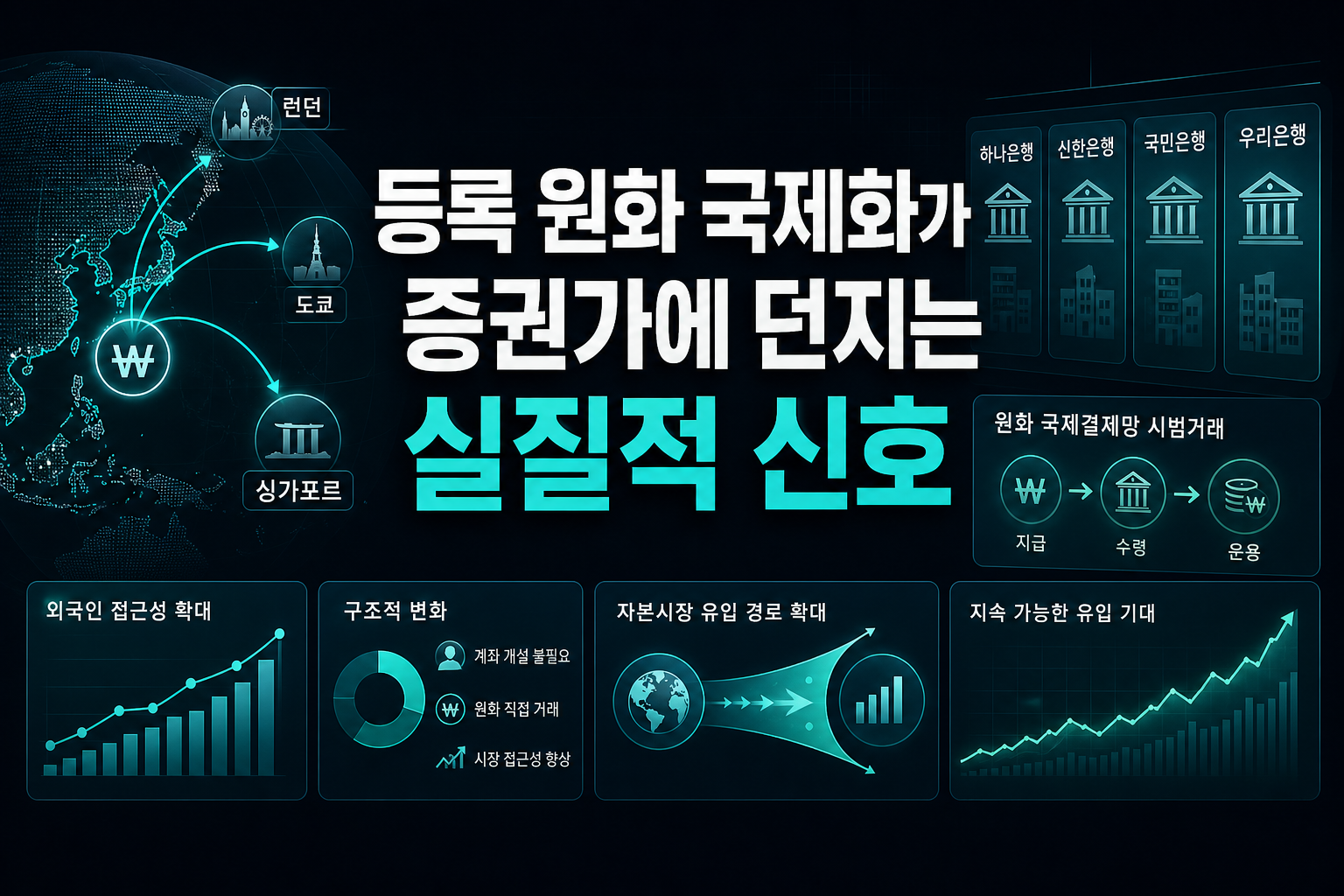 RFI-K 등록, 원화 국제화가 증권가에 던지는 실질적 신호
