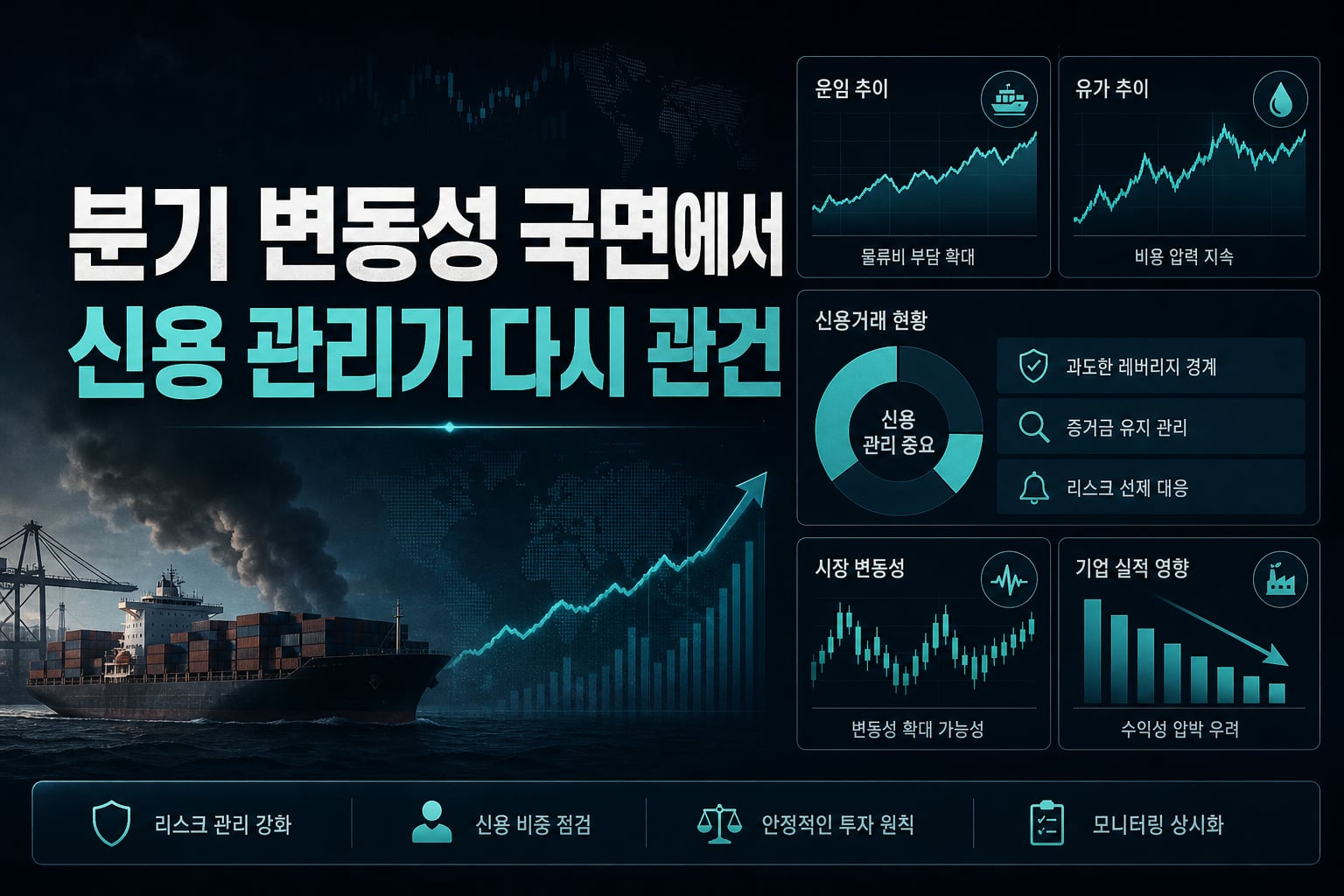 4분기 변동성 국면에서 신용 관리가 다시 관건