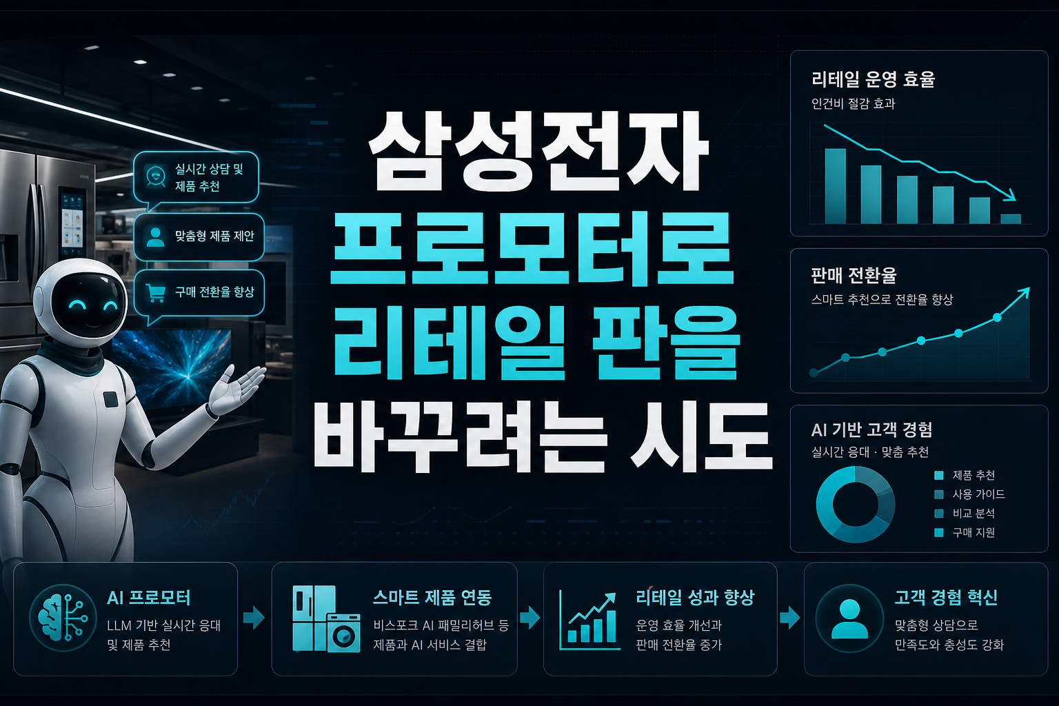 삼성전자, AI 프로모터로 리테일 판을 바꾸려는 시도