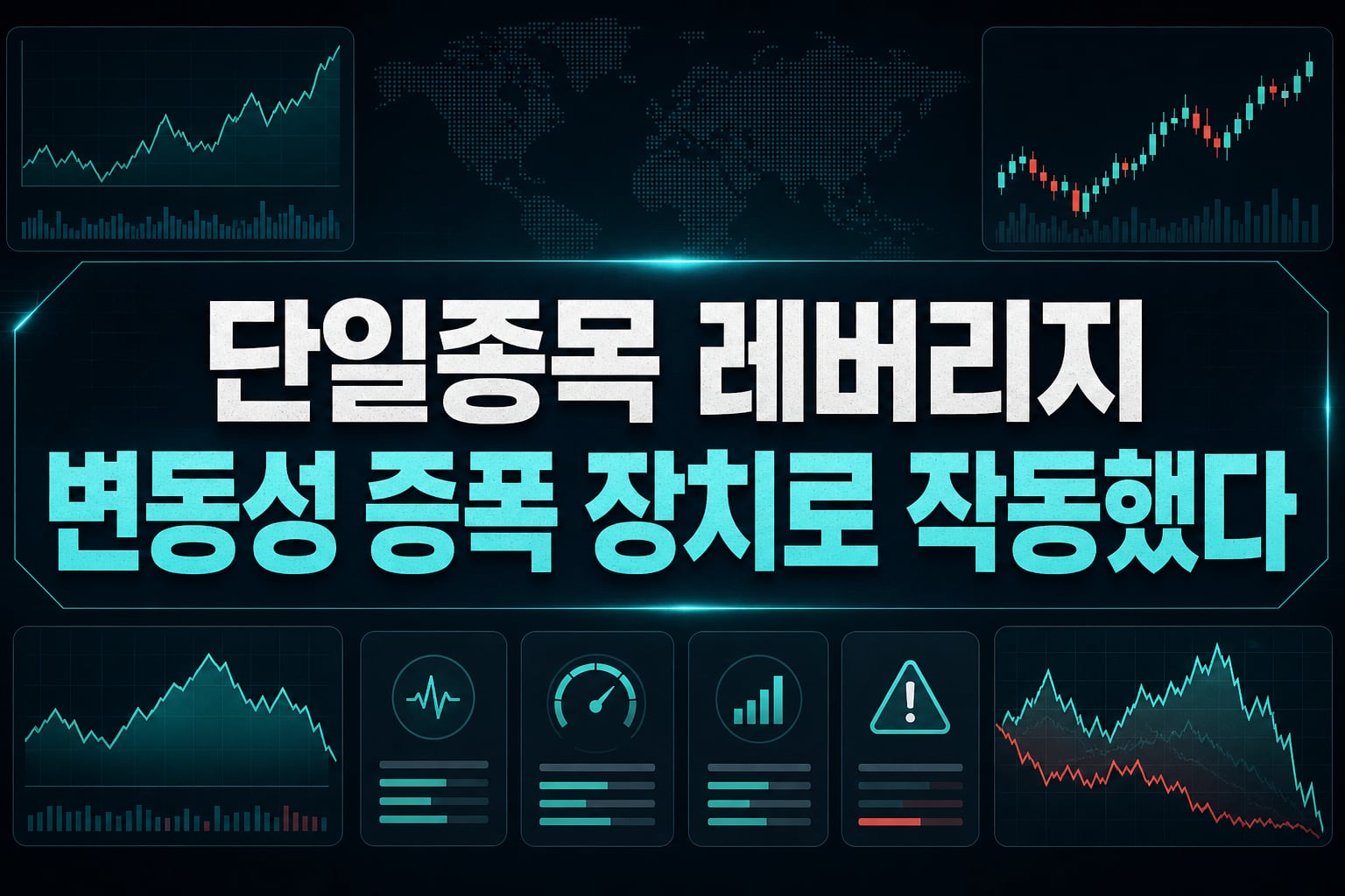 단일종목 레버리지, 변동성 증폭 장치로 작동했다