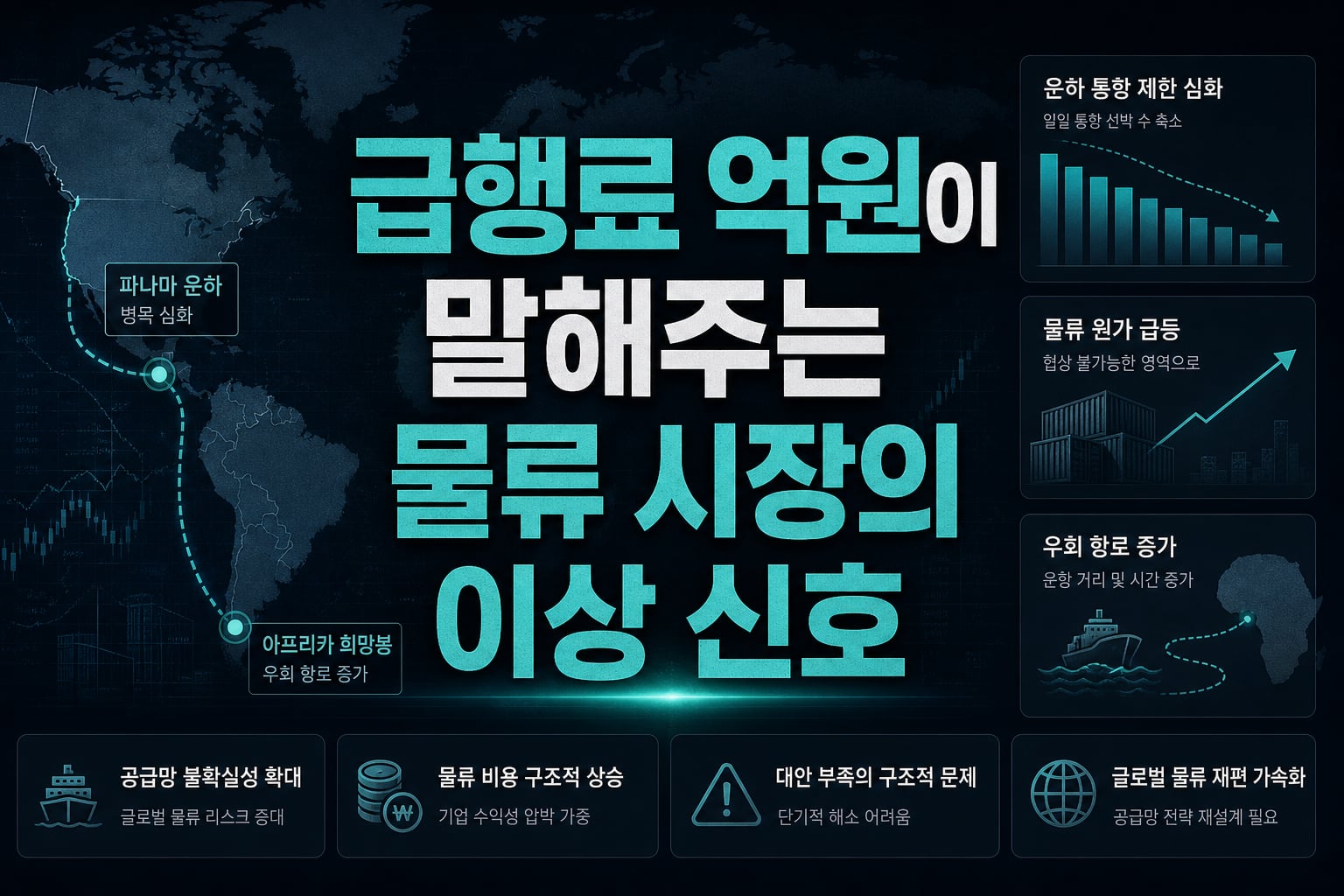 급행료 72억원이 말해주는 물류 시장의 이상 신호