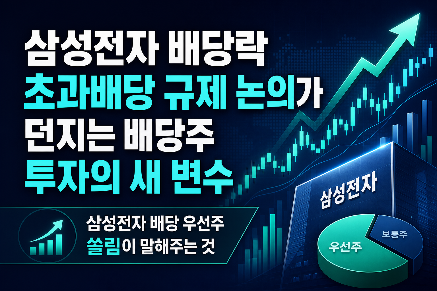 삼성전자 배당락 D-1, PEF 초과배당 규제 논의가 던지는 배당주 투자의 새 변수