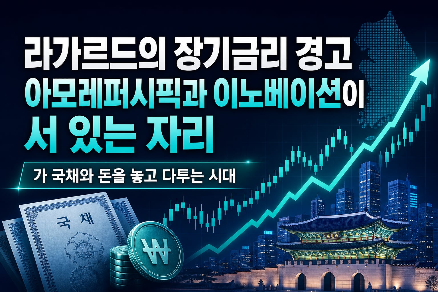 라가르드의 장기금리 경고, 아모레퍼시픽과 SK이노베이션이 서 있는 자리