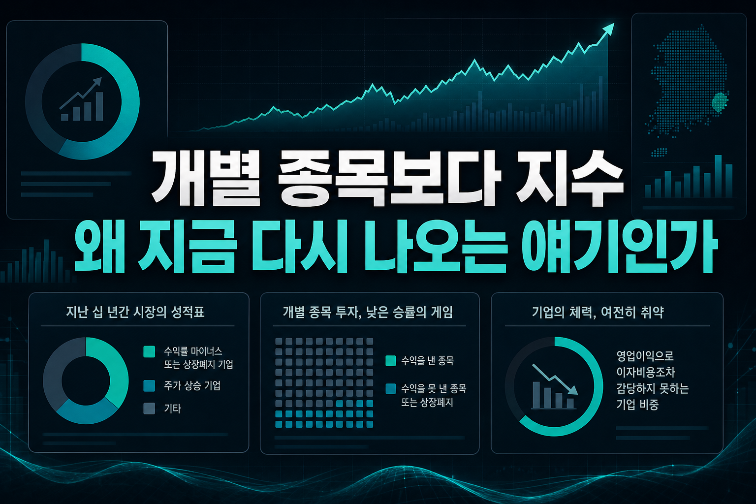 개별 종목보다 지수, 왜 지금 다시 나오는 얘기인가