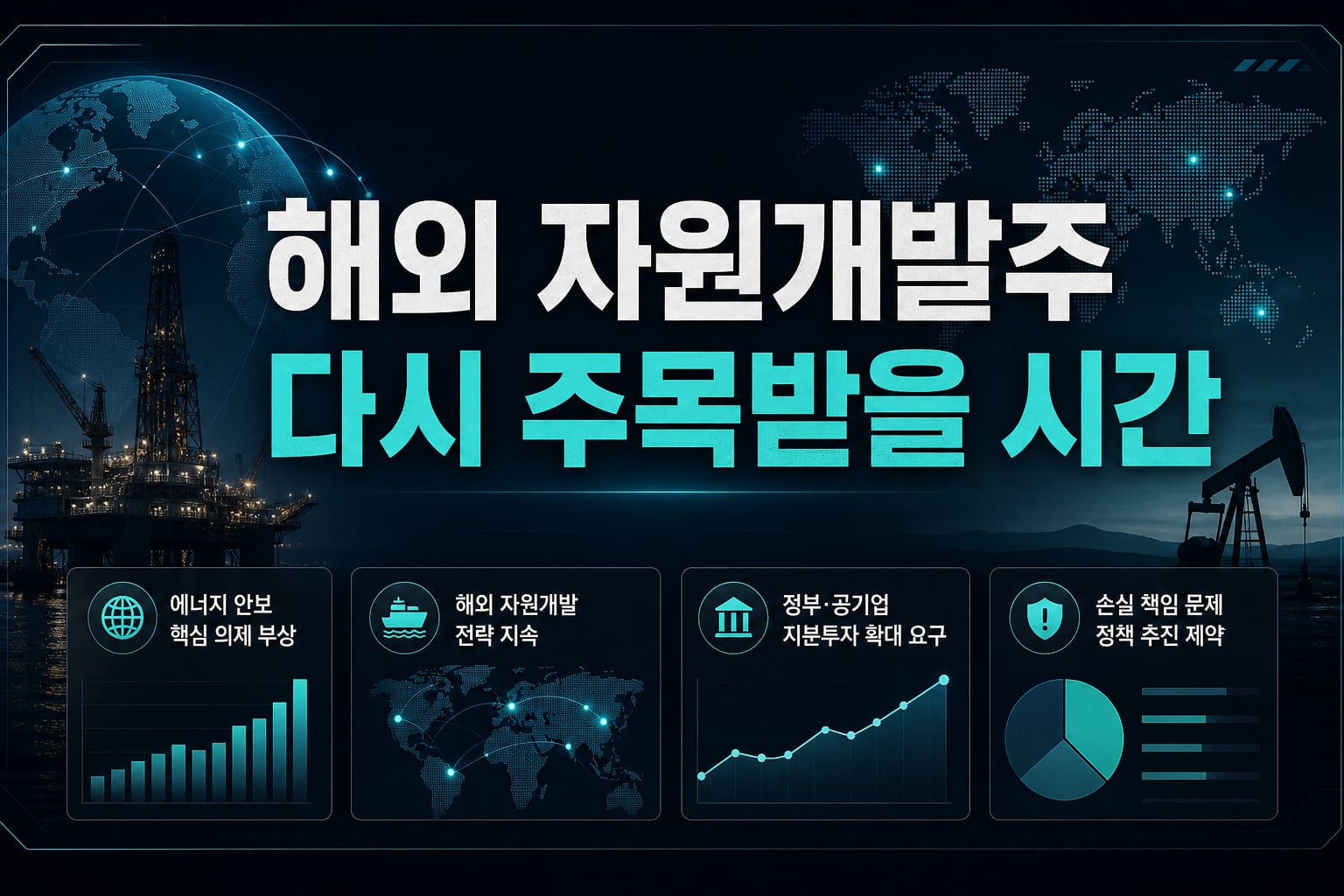 해외 자원개발주, 다시 주목받을 시간