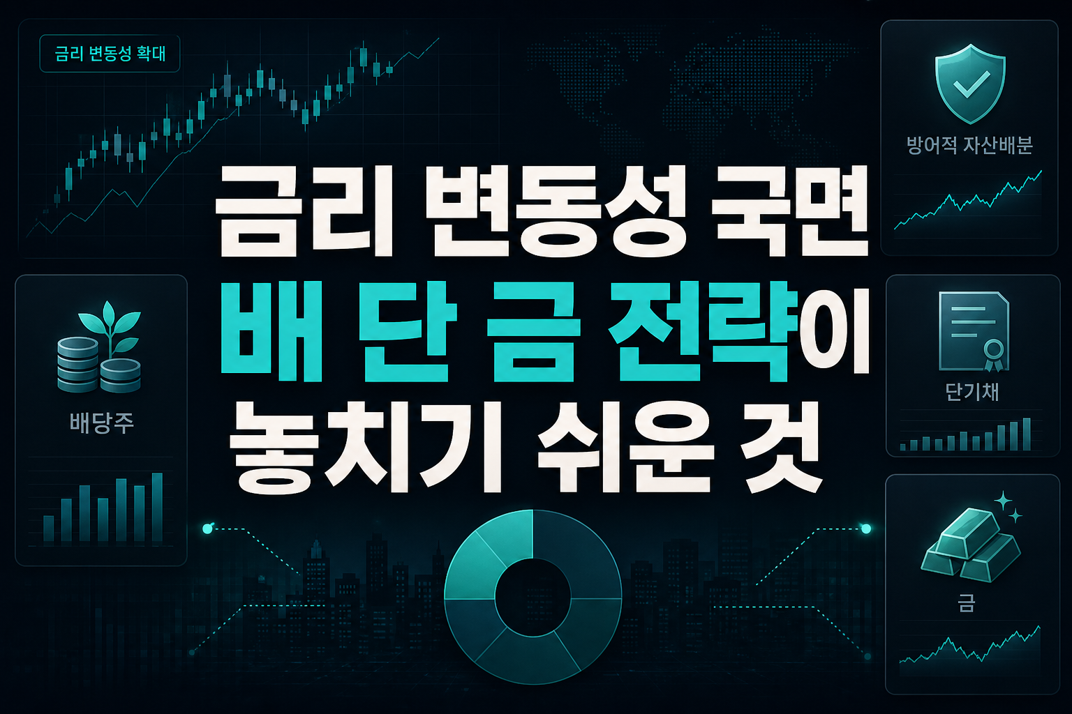 금리 변동성 국면, '배·단·금' 전략이 놓치기 쉬운 것
