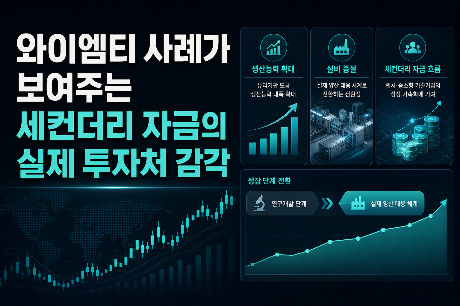 와이엠티 사례가 보여주는 세컨더리 자금의 실제 투자처 감각