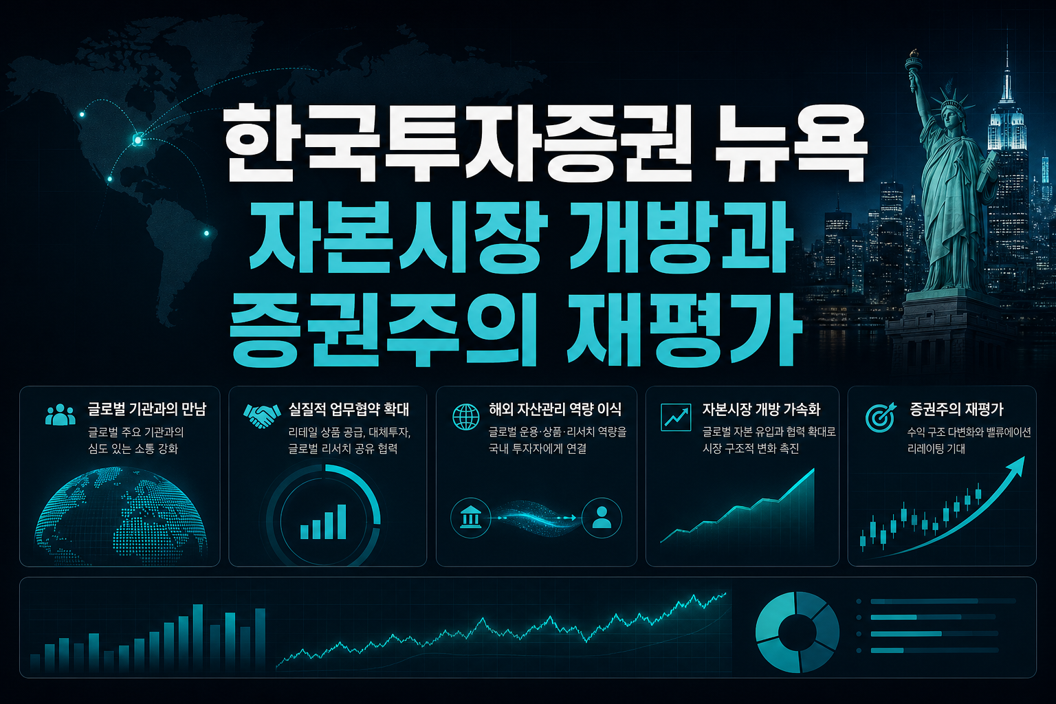 한국투자증권 뉴욕 IR, 자본시장 개방과 증권주의 재평가