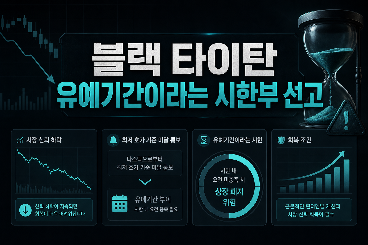 블랙 타이탄, 유예기간이라는 시한부 선고
