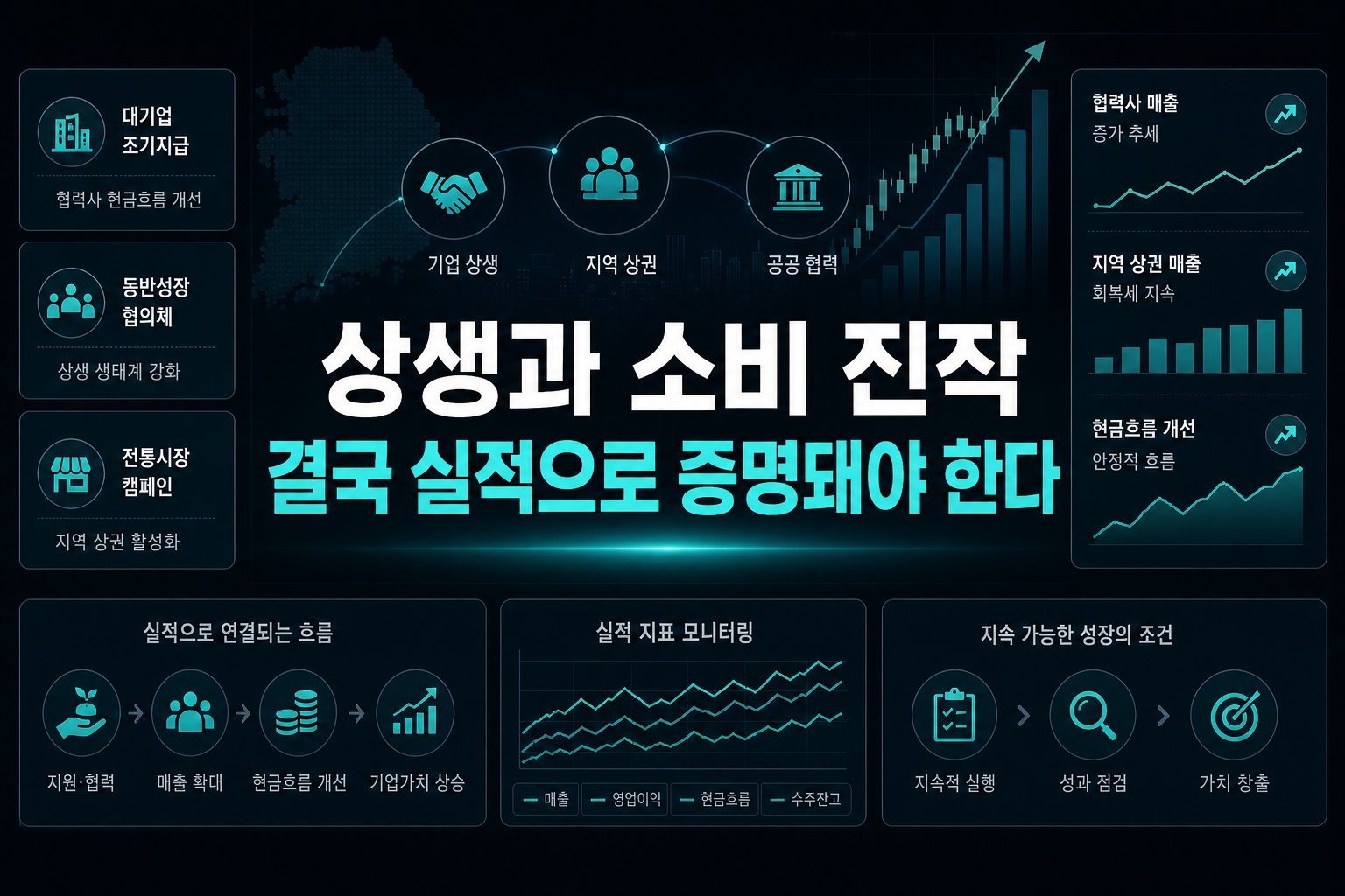 상생과 소비 진작, 결국 실적으로 증명돼야 한다