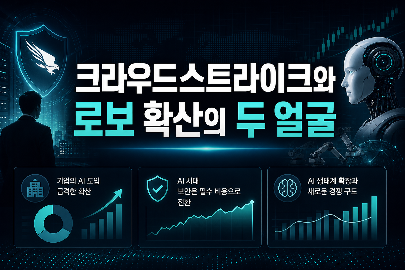 크라우드스트라이크와 로보AI, AI 확산의 두 얼굴