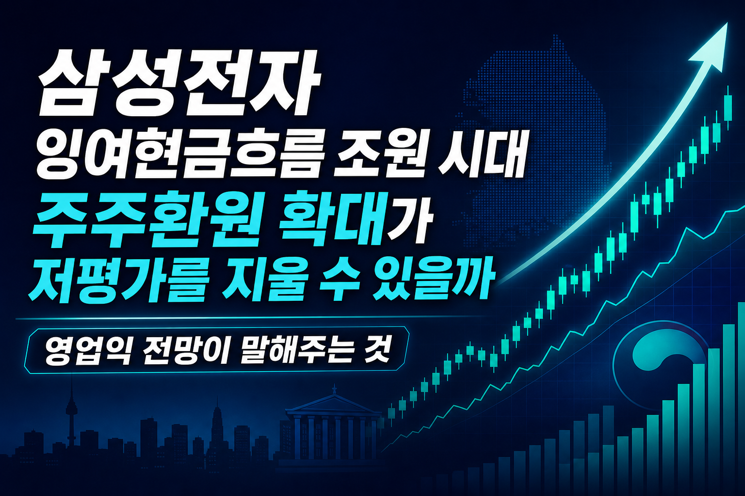 삼성전자 잉여현금흐름 357조원 시대, 주주환원 확대가 저평가를 지울 수 있을까
