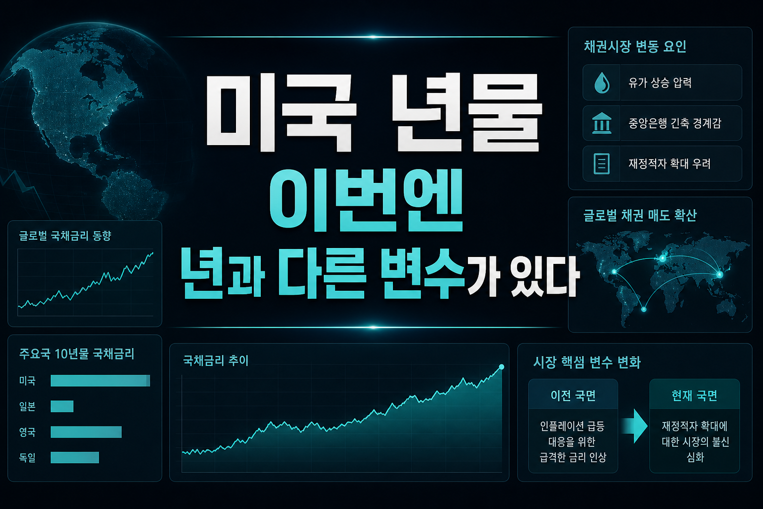 미국 10년물 4.82%, 이번엔 2022년과 다른 변수가 있다
