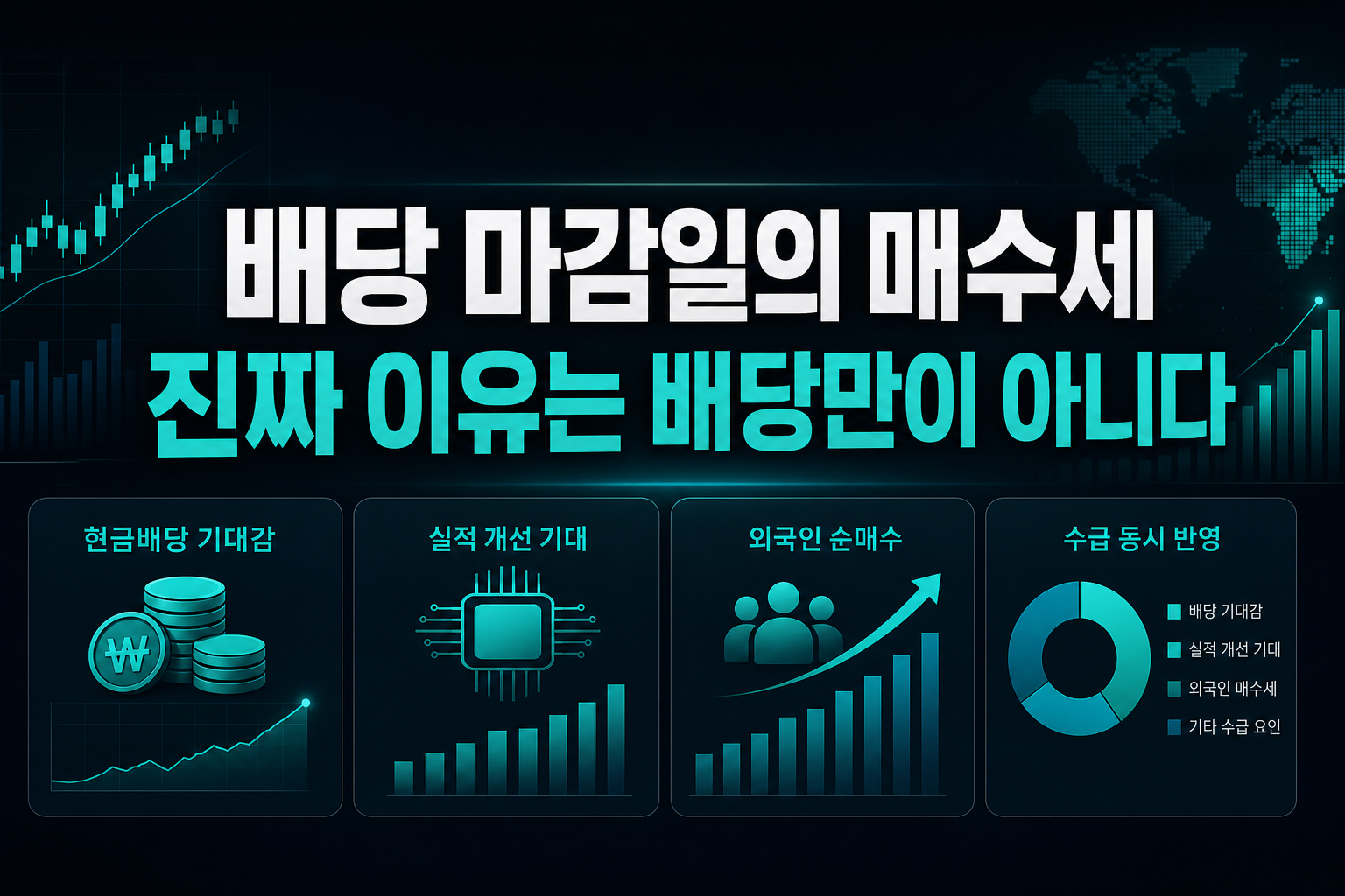 배당 마감일의 매수세, 진짜 이유는 배당만이 아니다