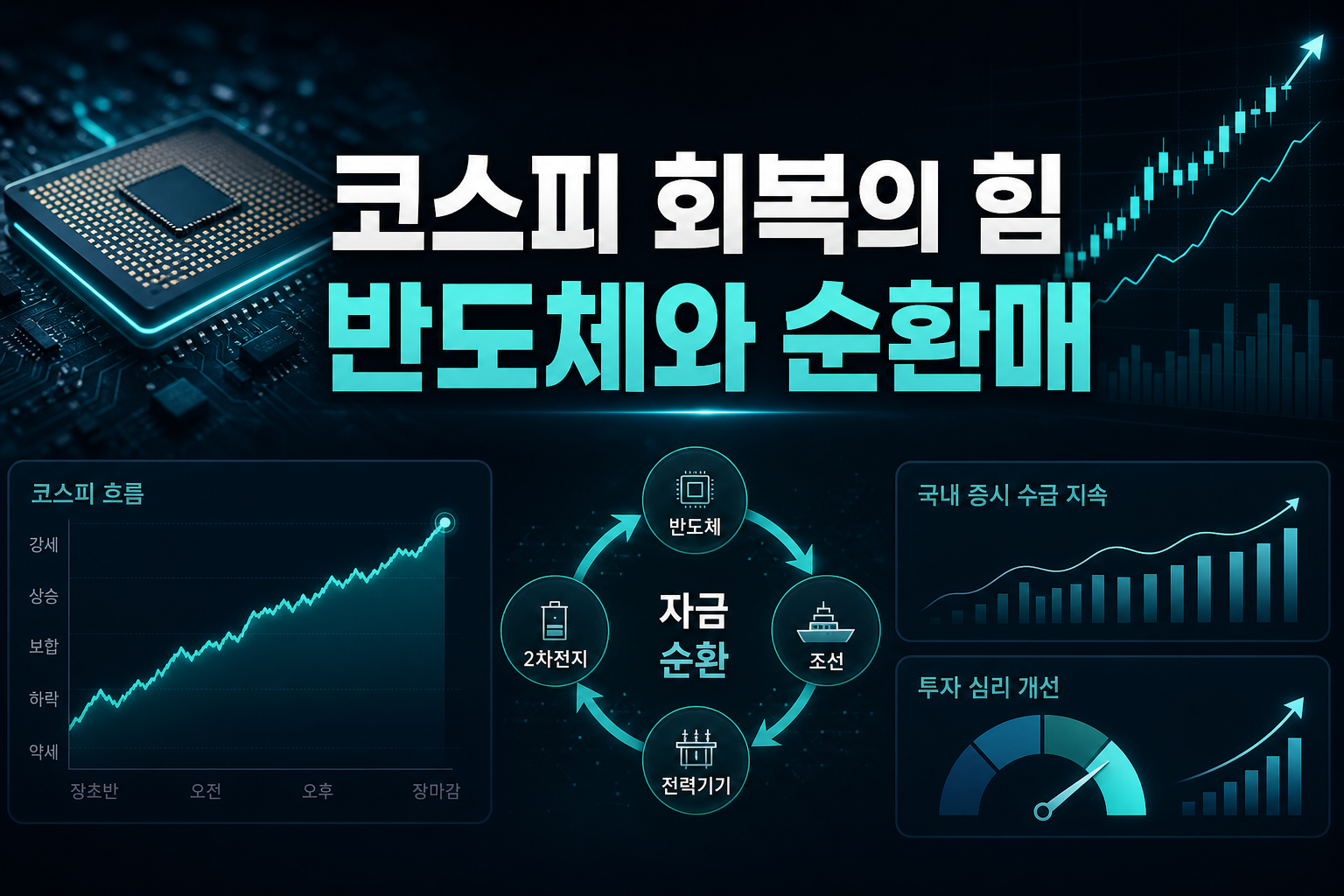 코스피 7000 회복의 힘, 반도체와 순환매