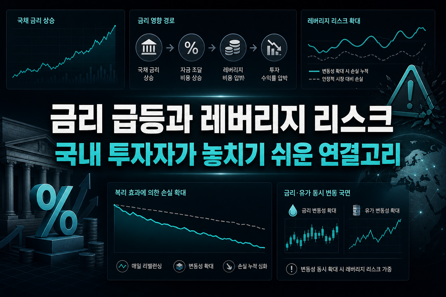 금리 급등과 레버리지 리스크, 국내 투자자가 놓치기 쉬운 연결고리