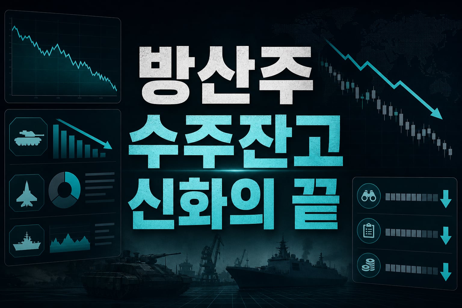 방산주, 수주잔고 신화의 끝