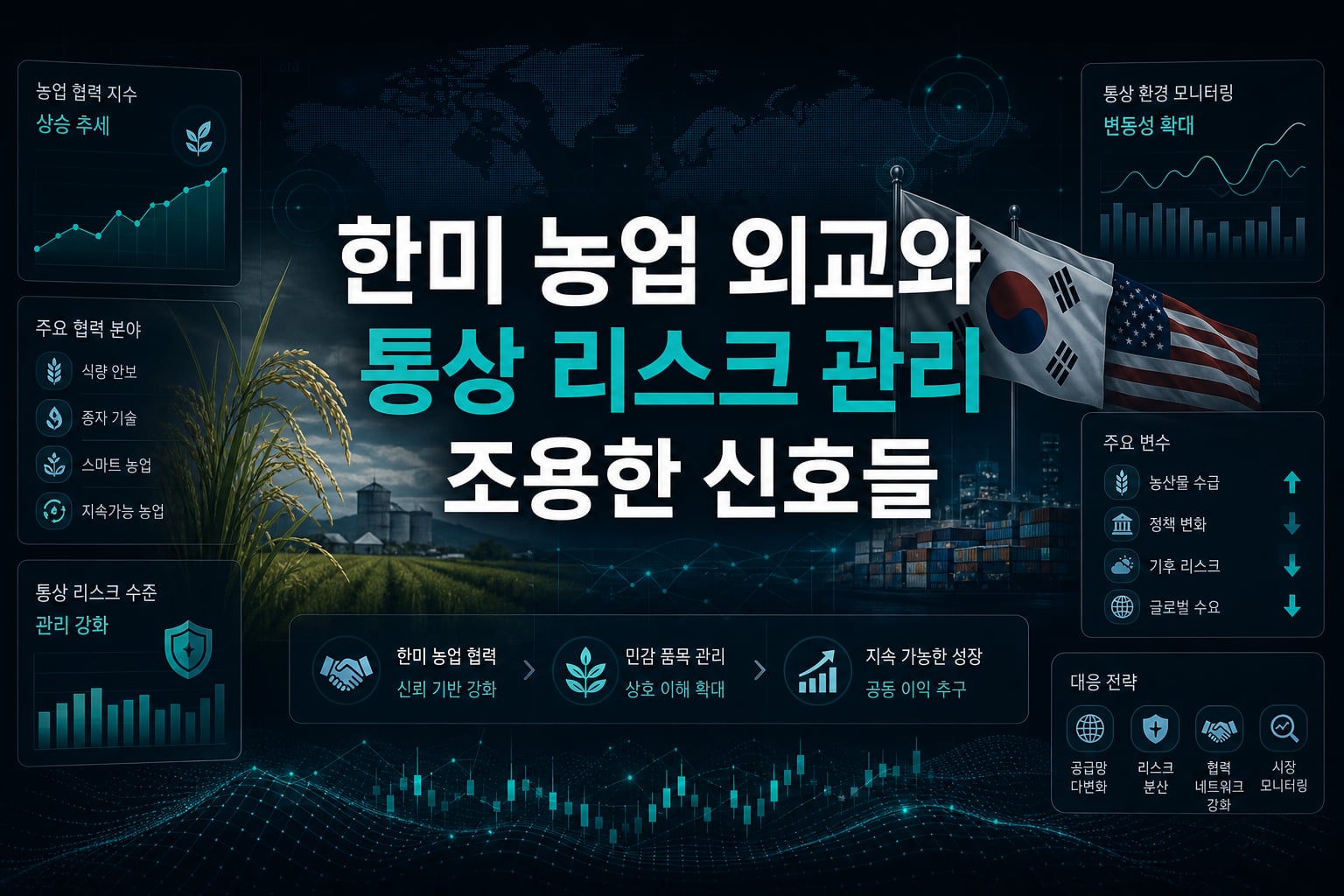 한미 농업 외교와 통상 리스크 관리, 조용한 신호들