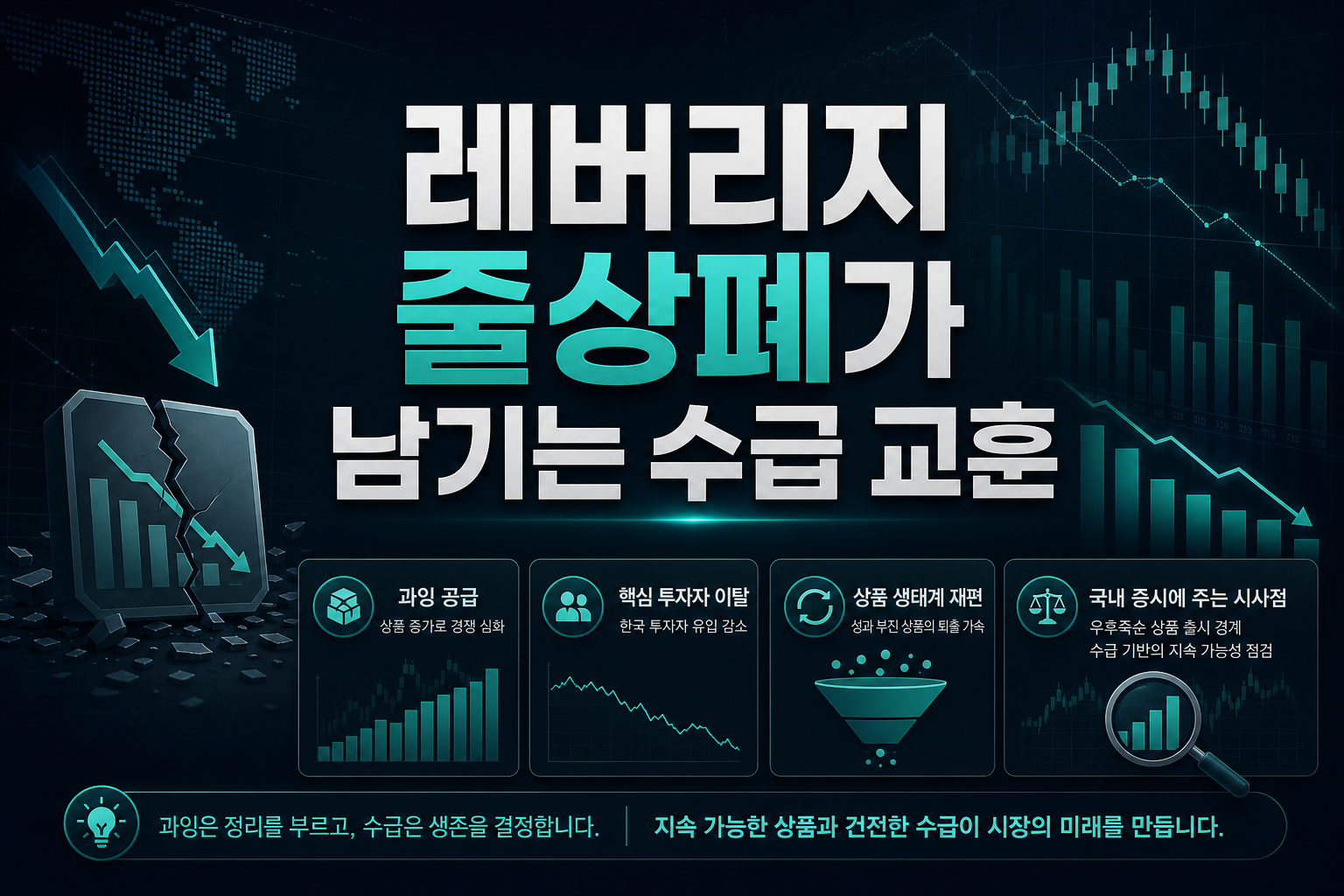 레버리지 ETF 줄상폐가 남기는 수급 교훈