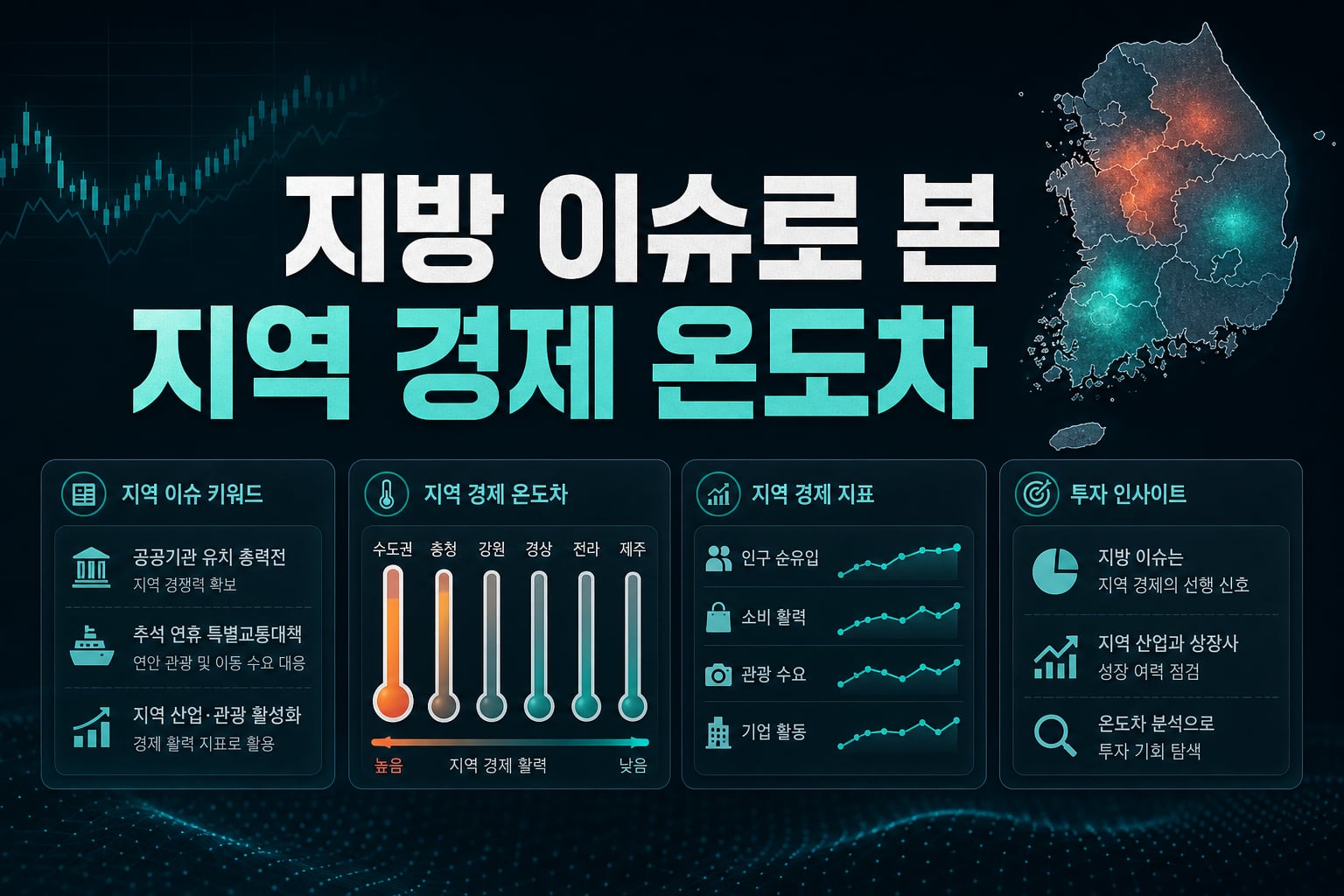 지방 이슈로 본 지역 경제 온도차