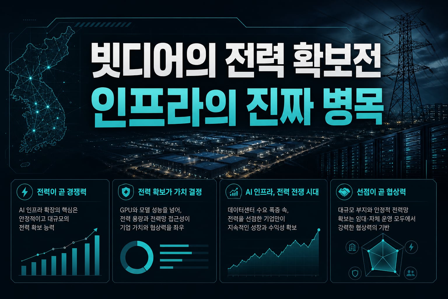 빗디어의 전력 확보전, AI 인프라의 진짜 병목