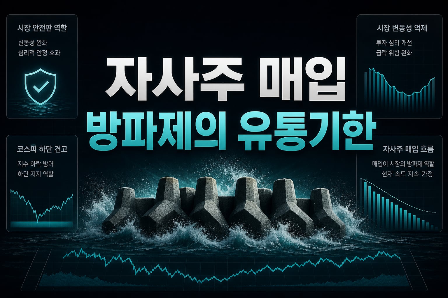 자사주 매입, 방파제의 유통기한