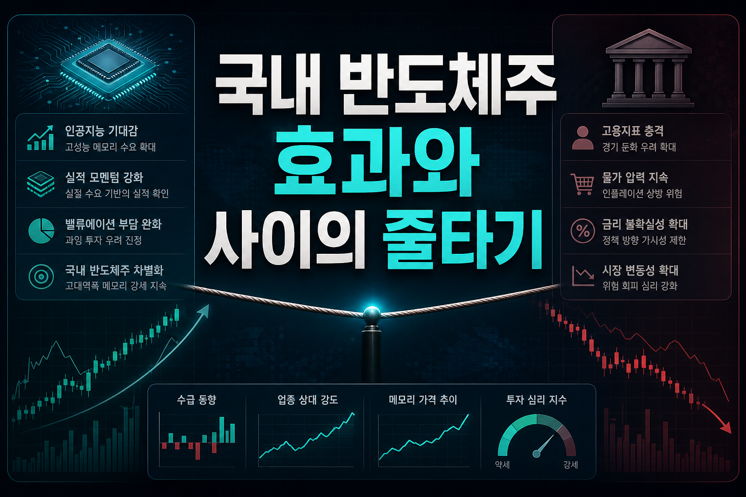 국내 반도체주, GPT-6 효과와 CPI 사이의 줄타기
