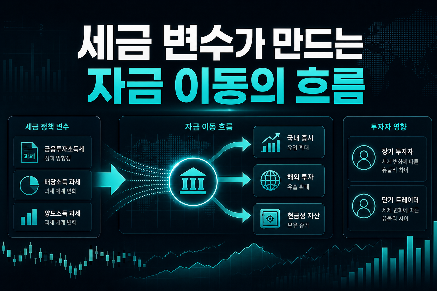 세금 변수가 만드는 자금 이동의 흐름