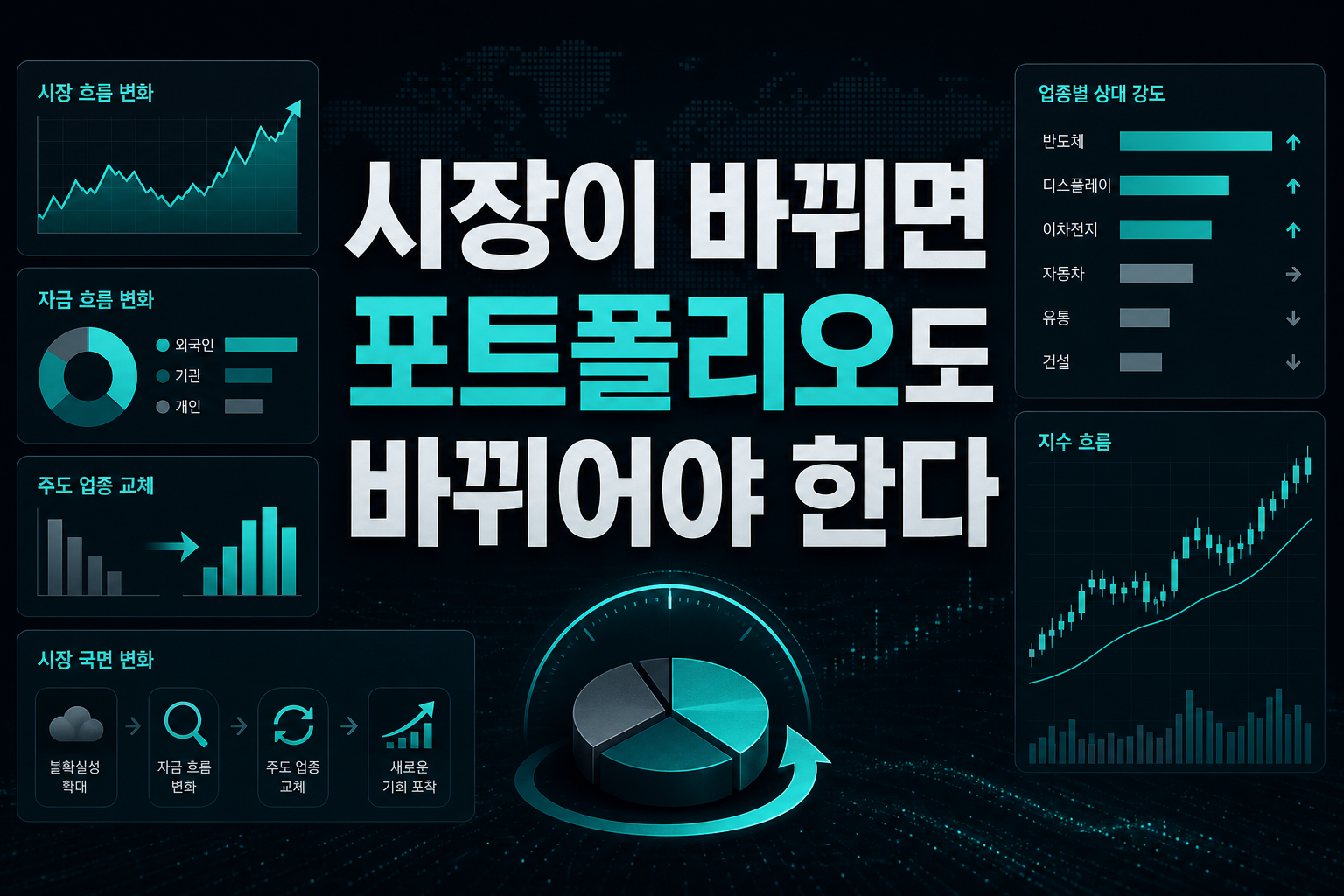 시장이 바뀌면 포트폴리오도 바뀌어야 한다