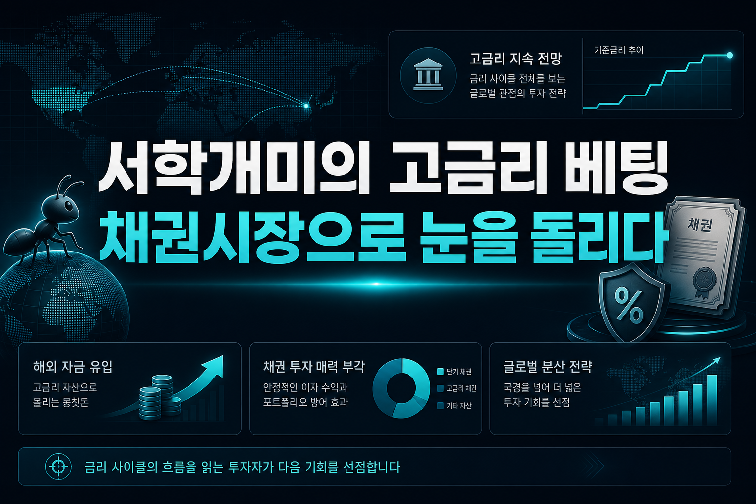 서학개미의 고금리 베팅, 채권시장으로 눈을 돌리다