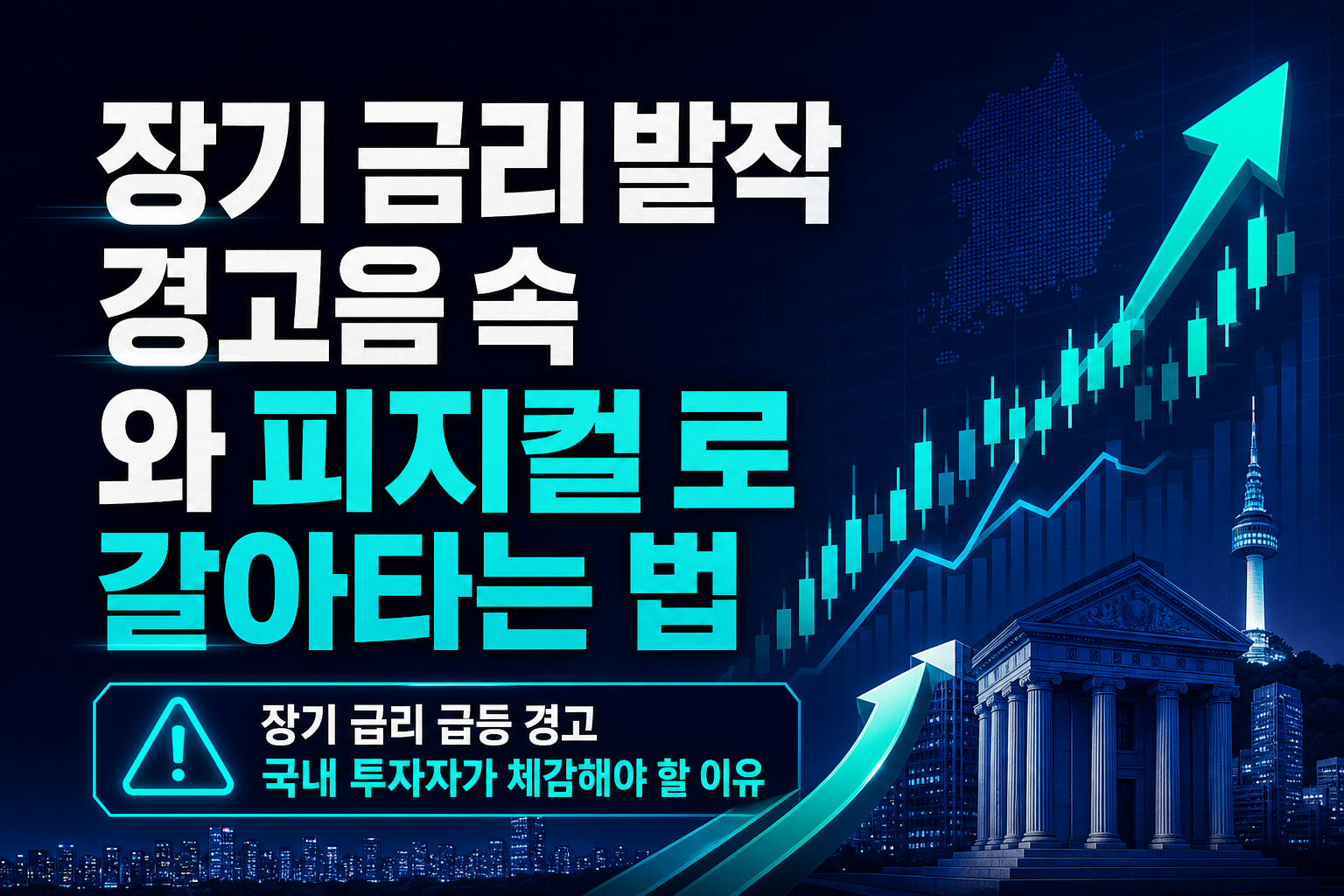 장기 금리 발작 경고음 속, MLCC와 피지컬 AI로 갈아타는 법