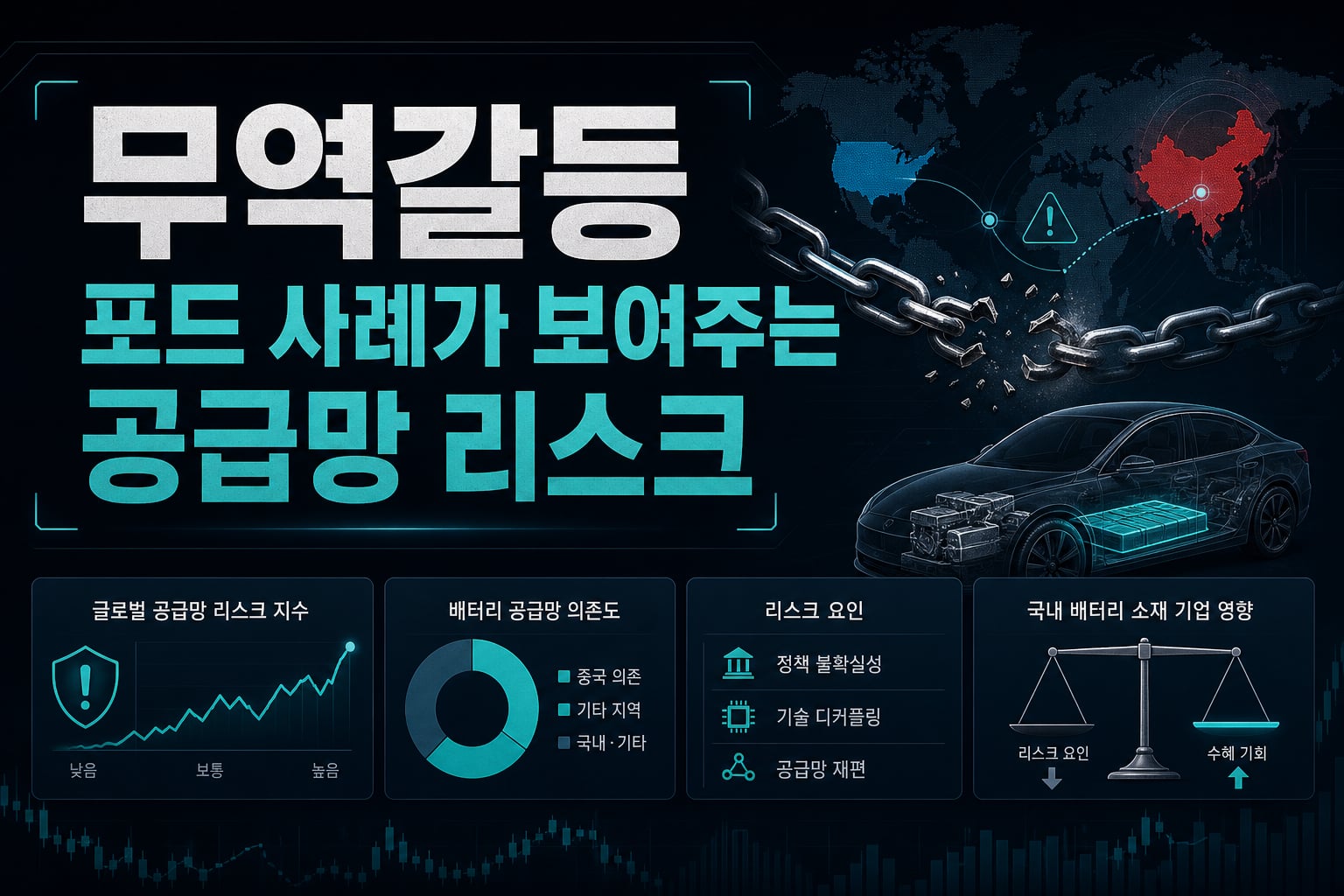 美中 무역갈등, 포드 사례가 보여주는 공급망 리스크
