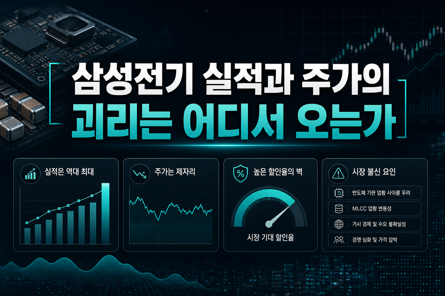 삼성전기, 실적과 주가의 괴리는 어디서 오는가