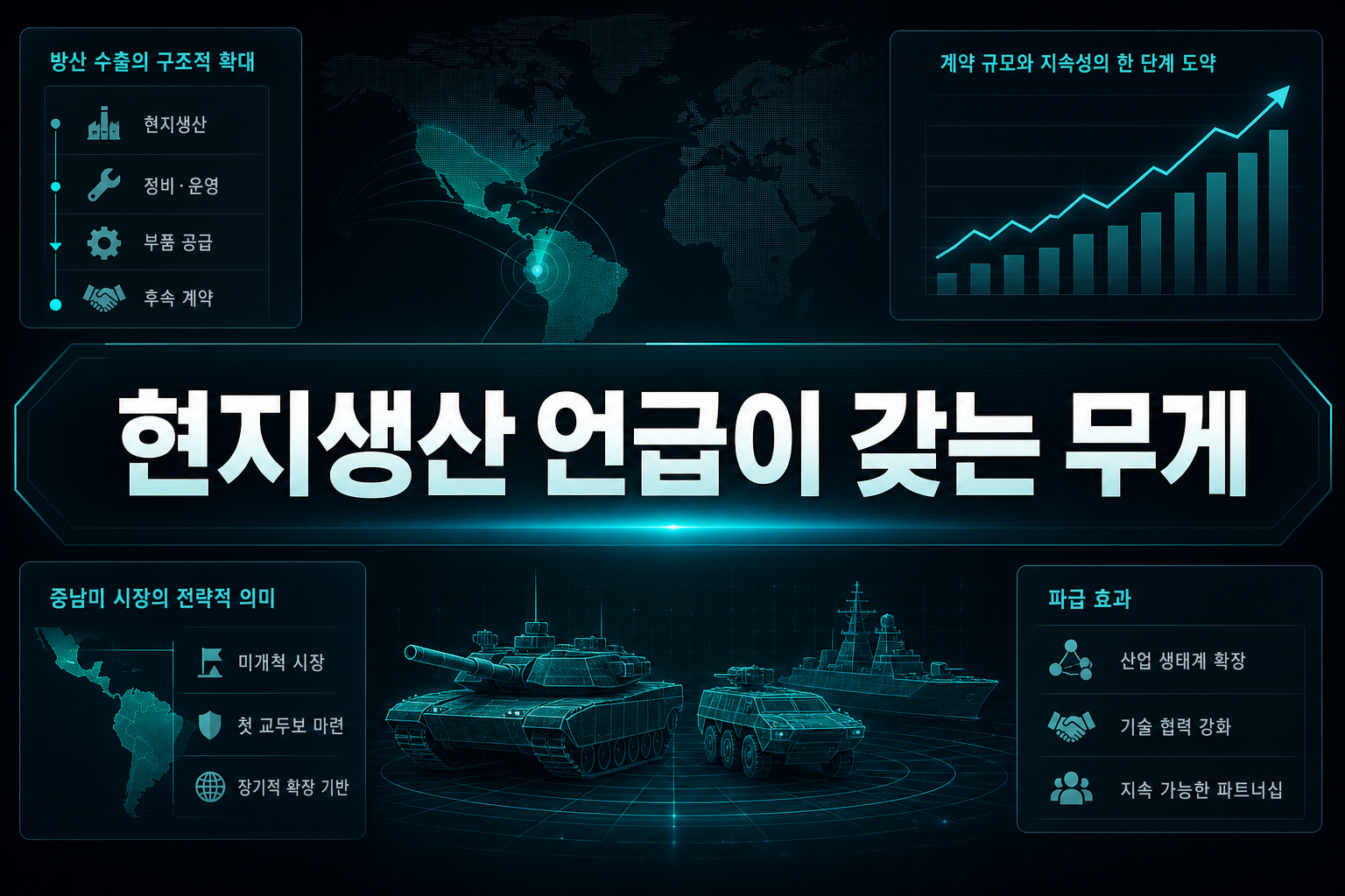 현지생산 언급이 갖는 무게