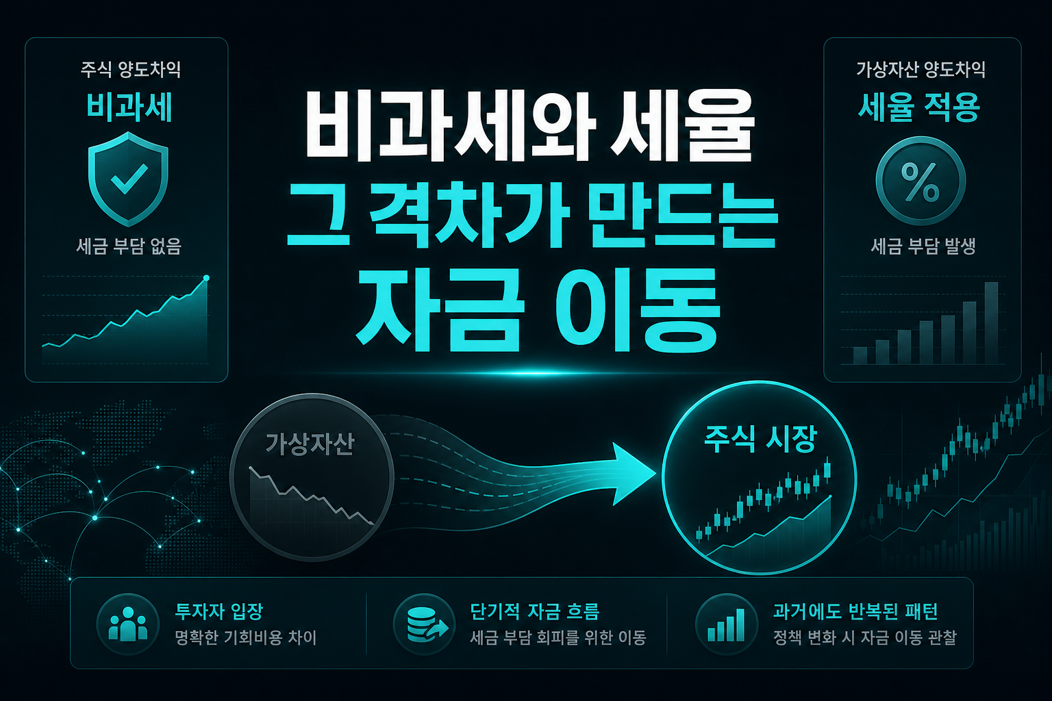 비과세와 22% 세율, 그 격차가 만드는 자금 이동