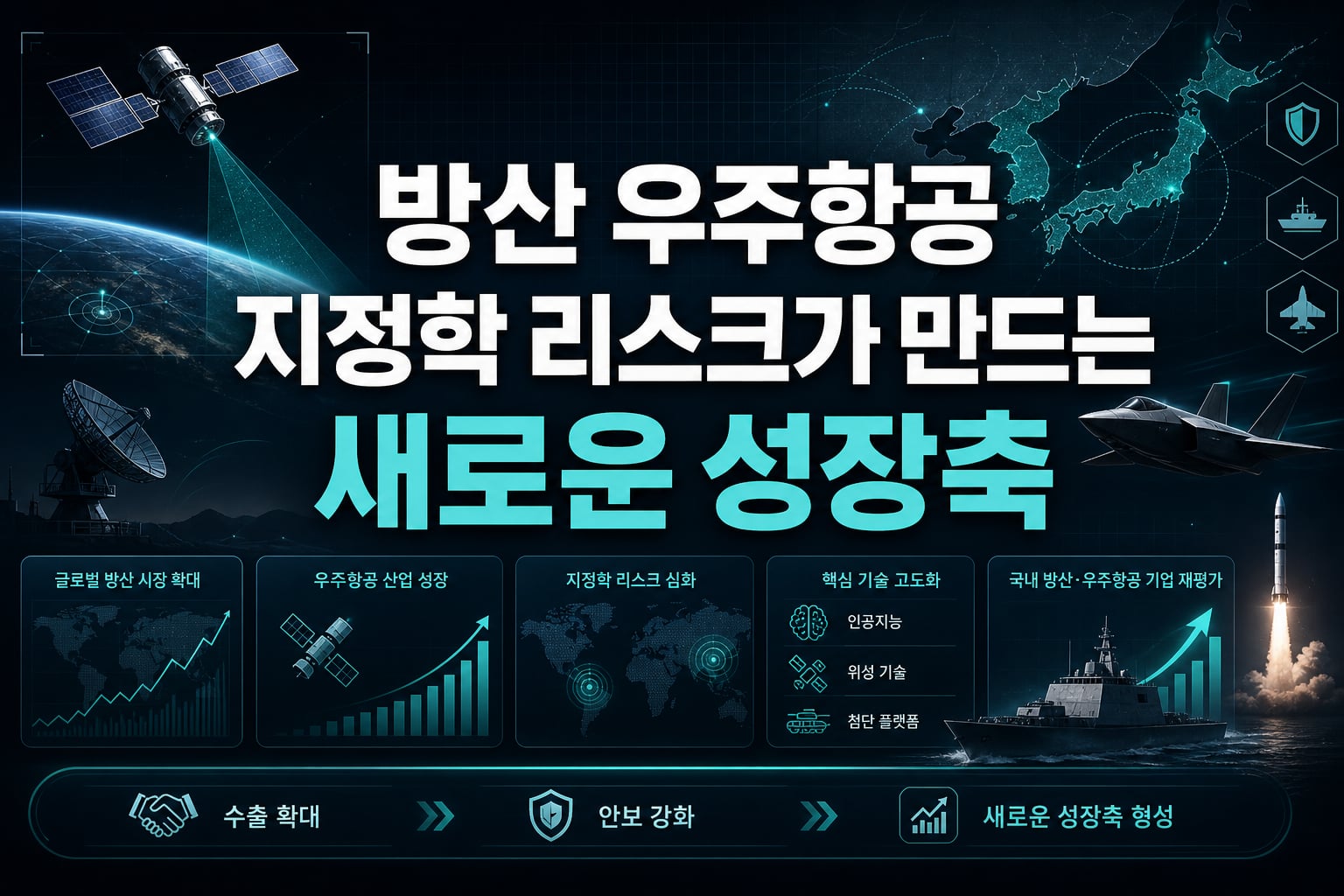 방산·우주항공, 지정학 리스크가 만드는 새로운 성장축