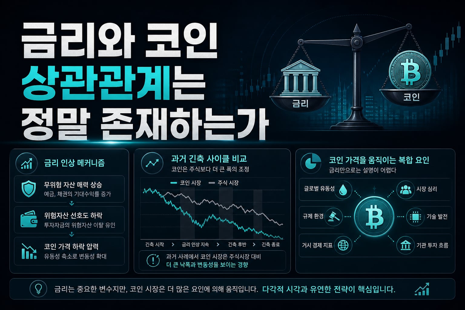 금리와 코인, 상관관계는 정말 존재하는가